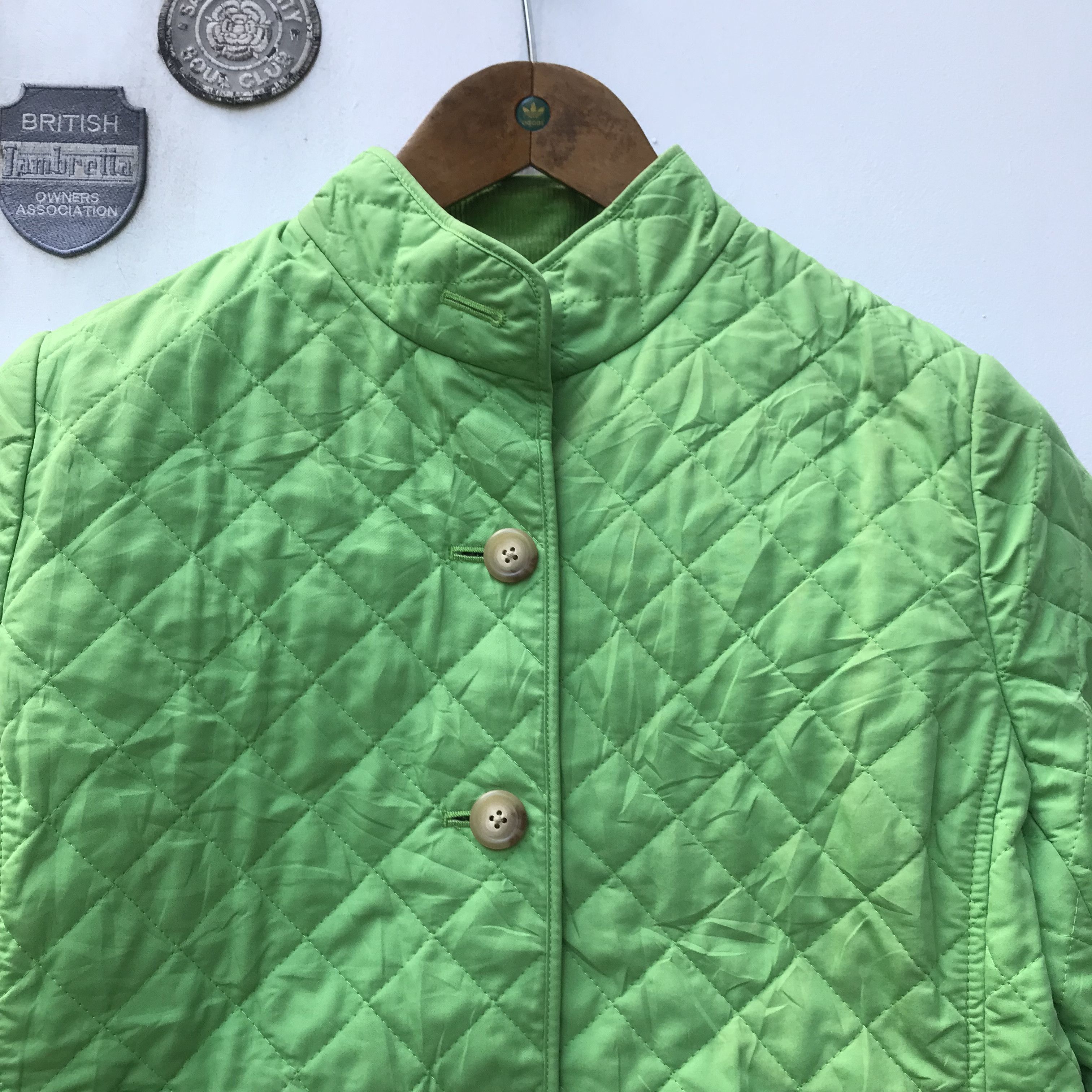 Polo Ralph Lauren Vintage Ralph Lauren Green waterproof Quilted Jacket Padded Size US M / EU 48-50 / 2 - 3 Thumbnail