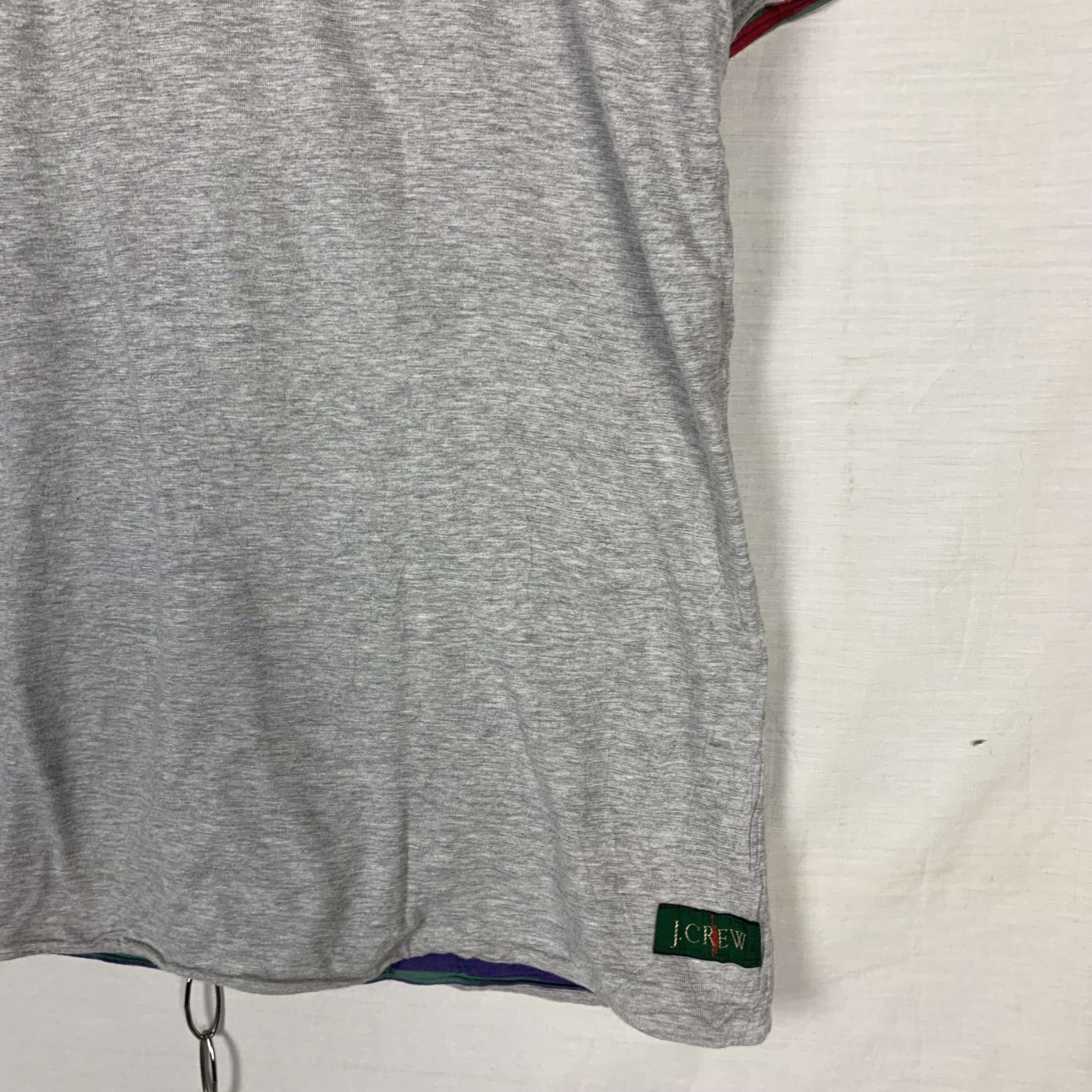 J.Crew J.Crew Reversible Tshirt Striped Rainbow Multicolor Size US M / EU 48-50 / 2 - 5 Thumbnail