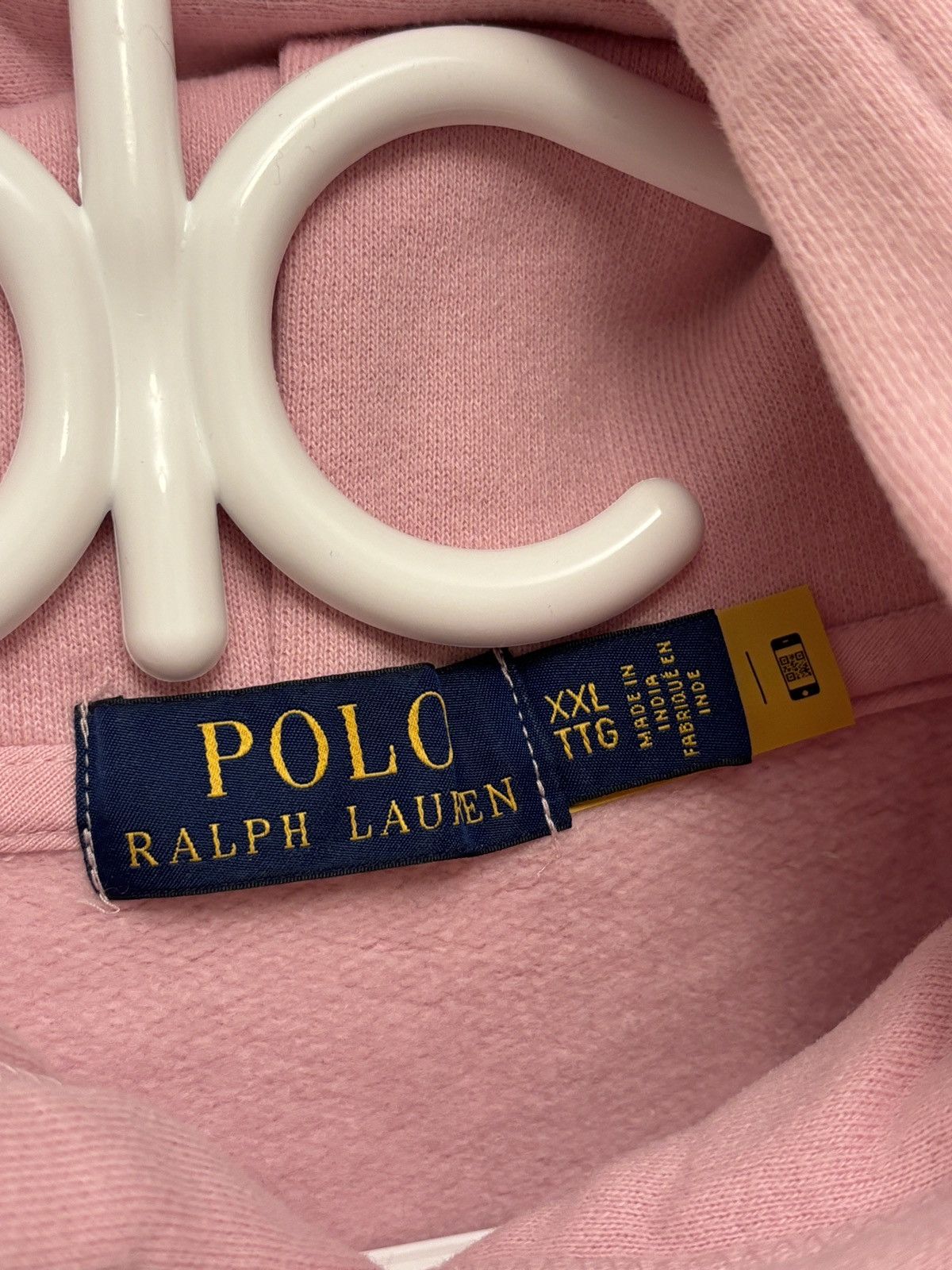 Polo Ralph Lauren Pink logo hoodie Size US XXL / EU 58 / 5 - 3 Thumbnail