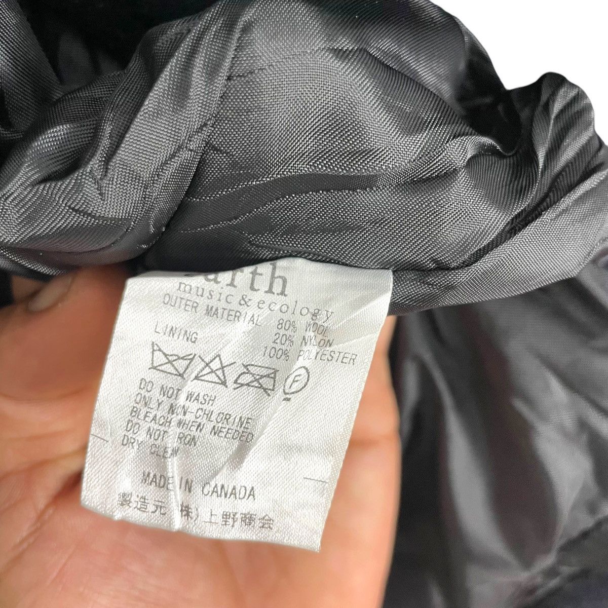 Schott Vintage Schott X Earth Music Ecology Peacoat Jacket Button Size US S / EU 44-46 / 1 - 14 Thumbnail