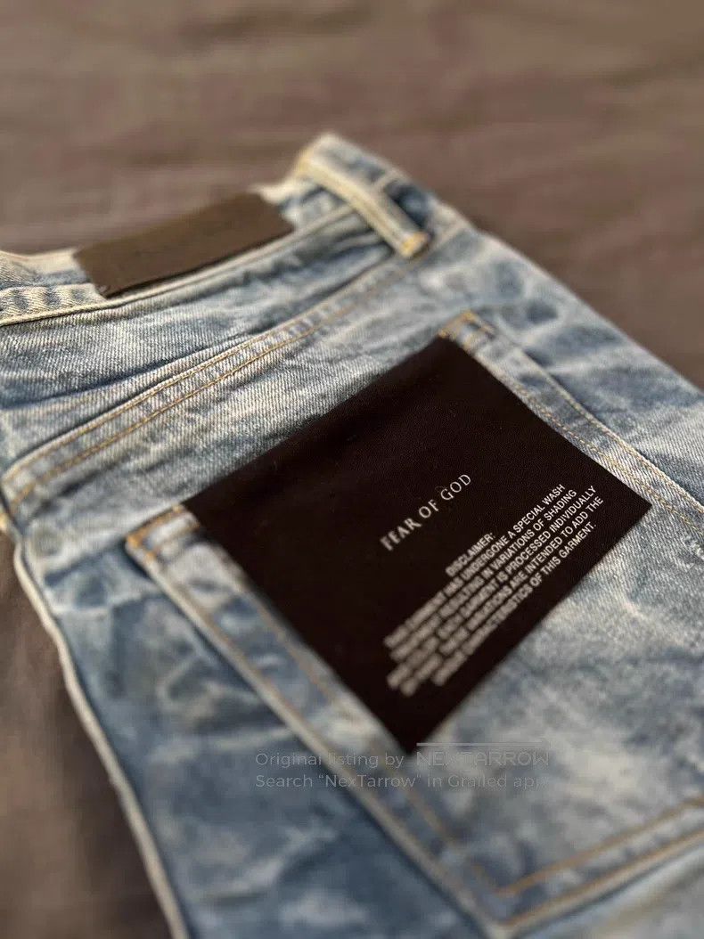 Fear of God Fear of God 5th Blue Water Ripple Size US 31 - 8 Thumbnail