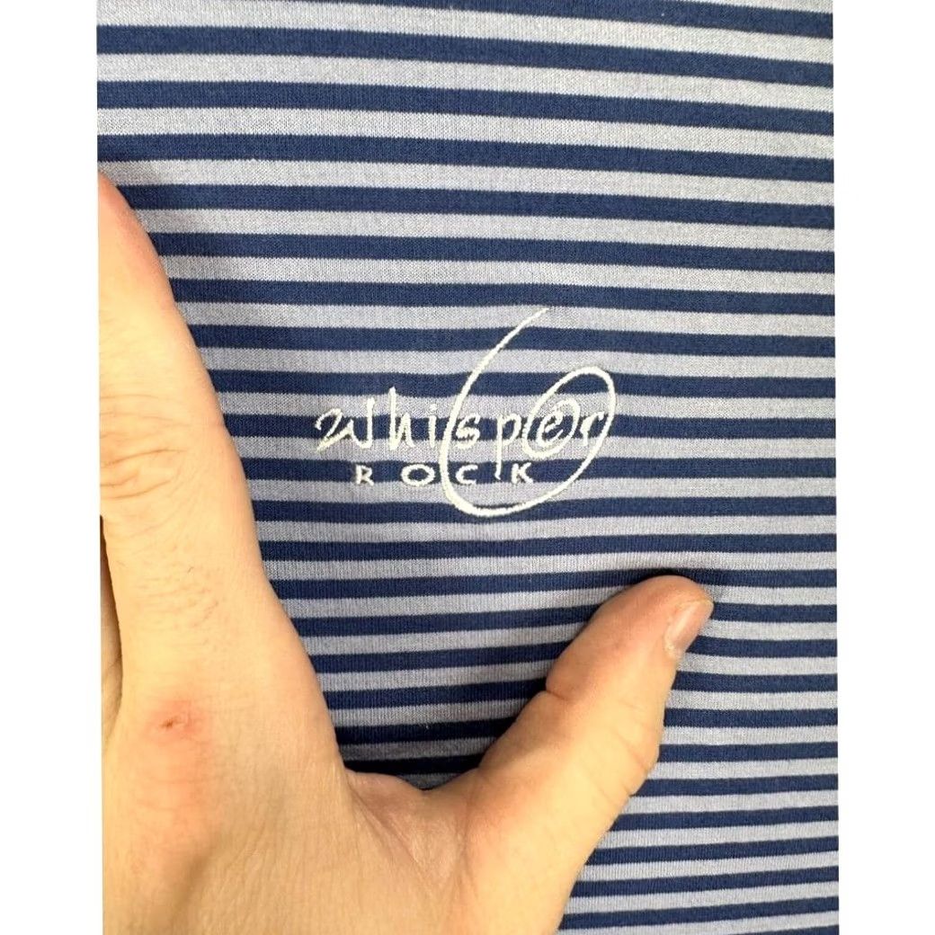 Peter Millar Peter Millar Polo Shirt Mens XL Blue Striped 100% Cotton Short Sleeve Rugby Size US XL / EU 56 / 4 - 4 Thumbnail