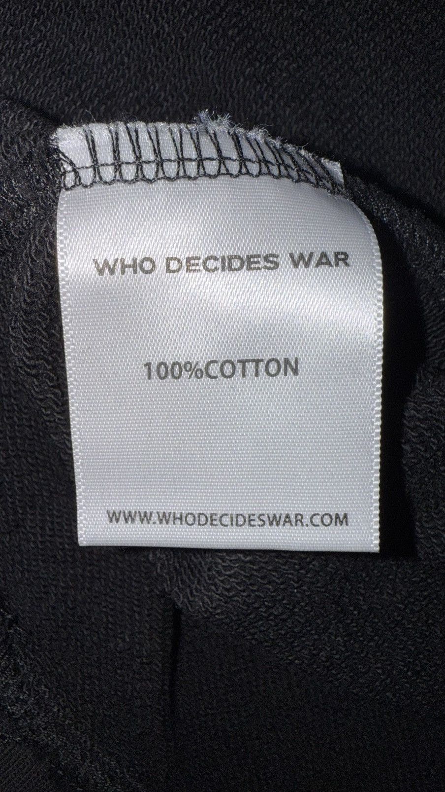 Who Decides War WDW x POTN Coal Hoodie Size US M / EU 48-50 / 2 - 5 Thumbnail