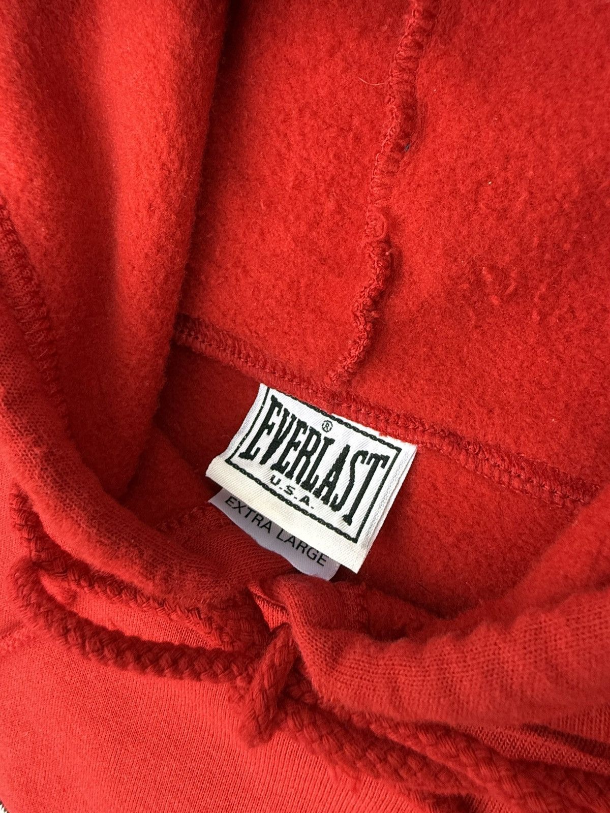 Everlast Vintage 90s Everlast Boxing Hoodie Sweatshirt Size US XL / EU 56 / 4 - 4 Thumbnail