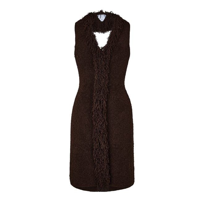 Bottega Veneta Bottega Veneta V-Neck Knee Length Dress Size L / US 10 / IT 46 - 1 Thumbnail