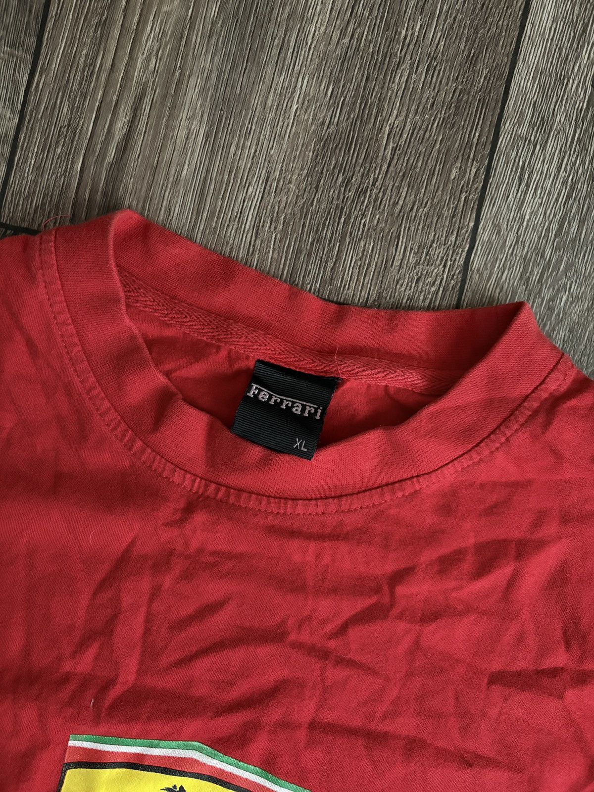 Ferrari Vintage 2000s Ferrari Official Red Men's Racing Formula 1 Size US XL / EU 56 / 4 - 3 Thumbnail