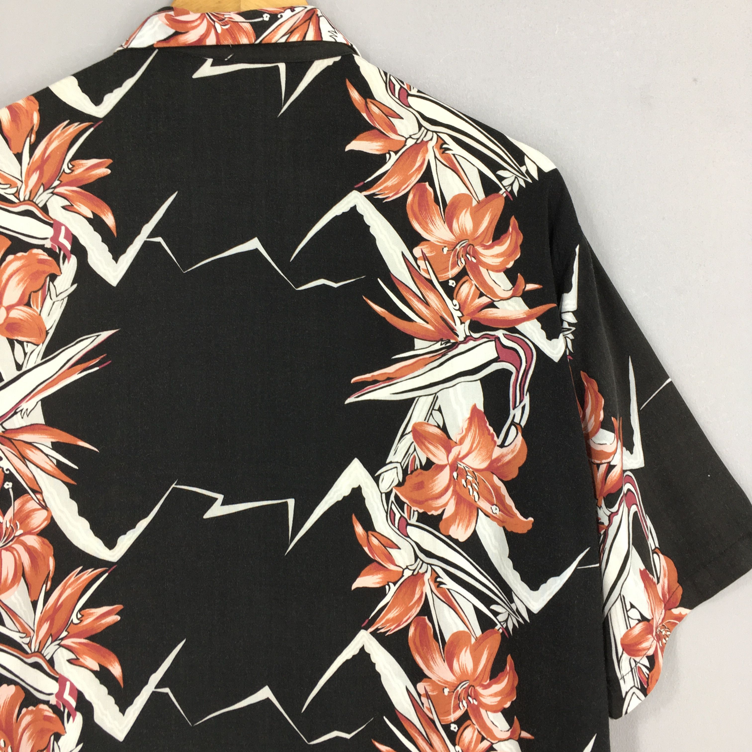Vintage Vintage Hawaiian Aloha Floral Shirts Men Large Size US L / EU 52-54 / 3 - 8 Thumbnail