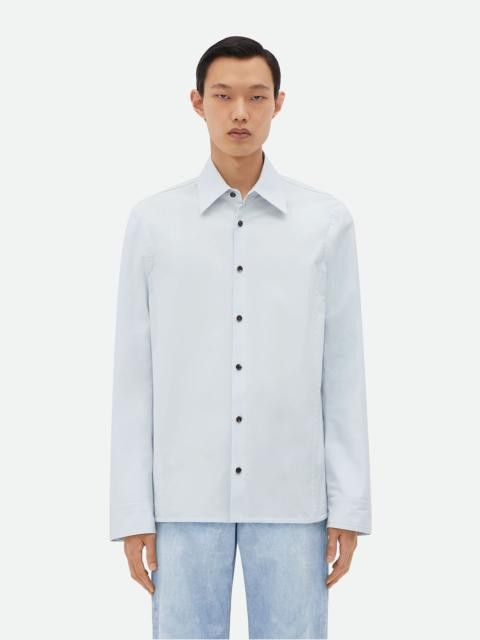 Bottega Veneta cotton shirt with storm flap Size US L / EU 52-54 / 3 - 1 Thumbnail