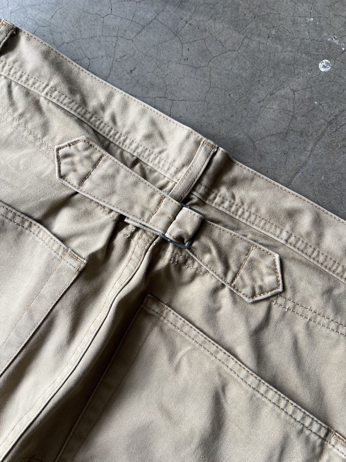 Junya Watanabe Junya Watanabe - S/S’10 Two Tone Cinch Back Chino Pants Size US 32 / EU 48 - 8 Thumbnail