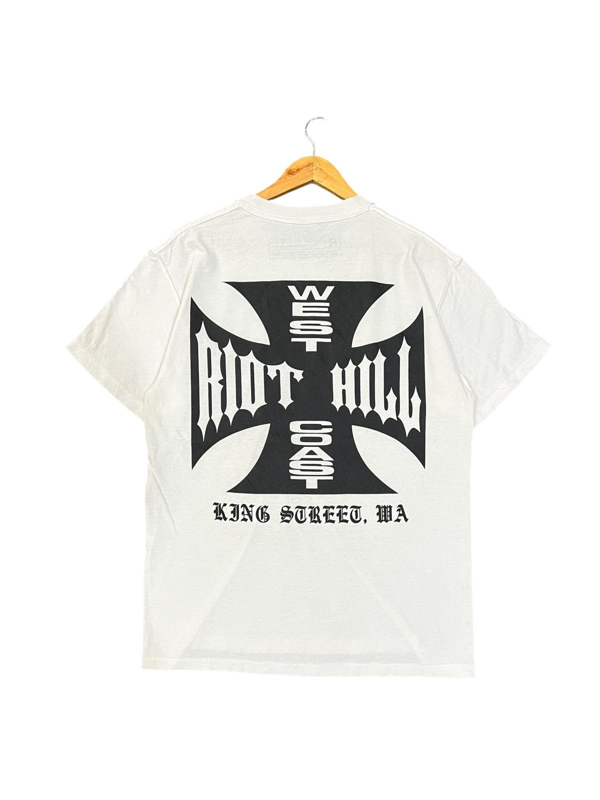 Vintage West Coast Chopper Riot Hill Shirt Size US L / EU 52-54 / 3 - 1 Thumbnail