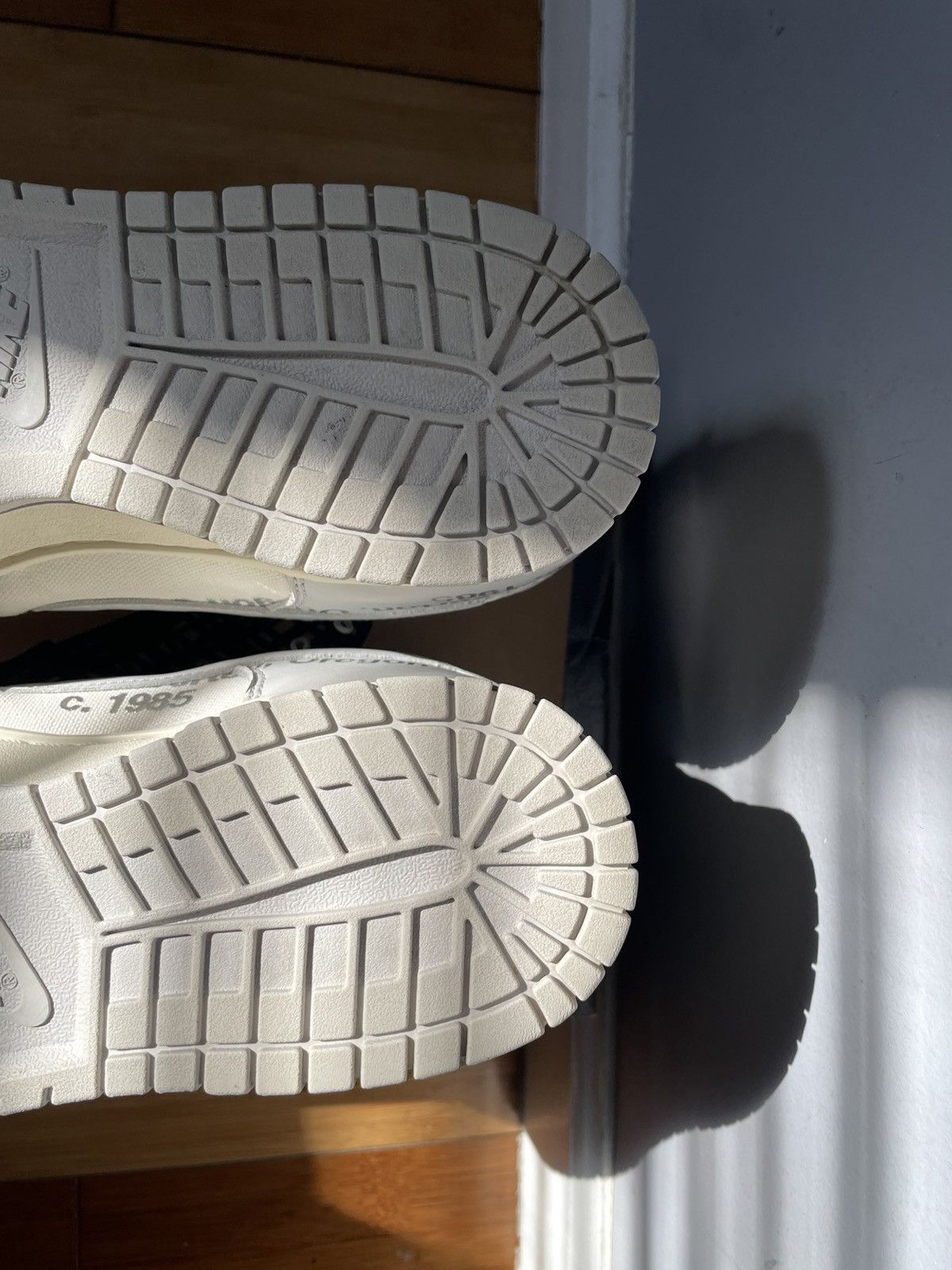 Nike × Off-White Nike Dunk Off White Lot 21 Of 50 Size US 10.5 / EU 43-44 - 11 Thumbnail