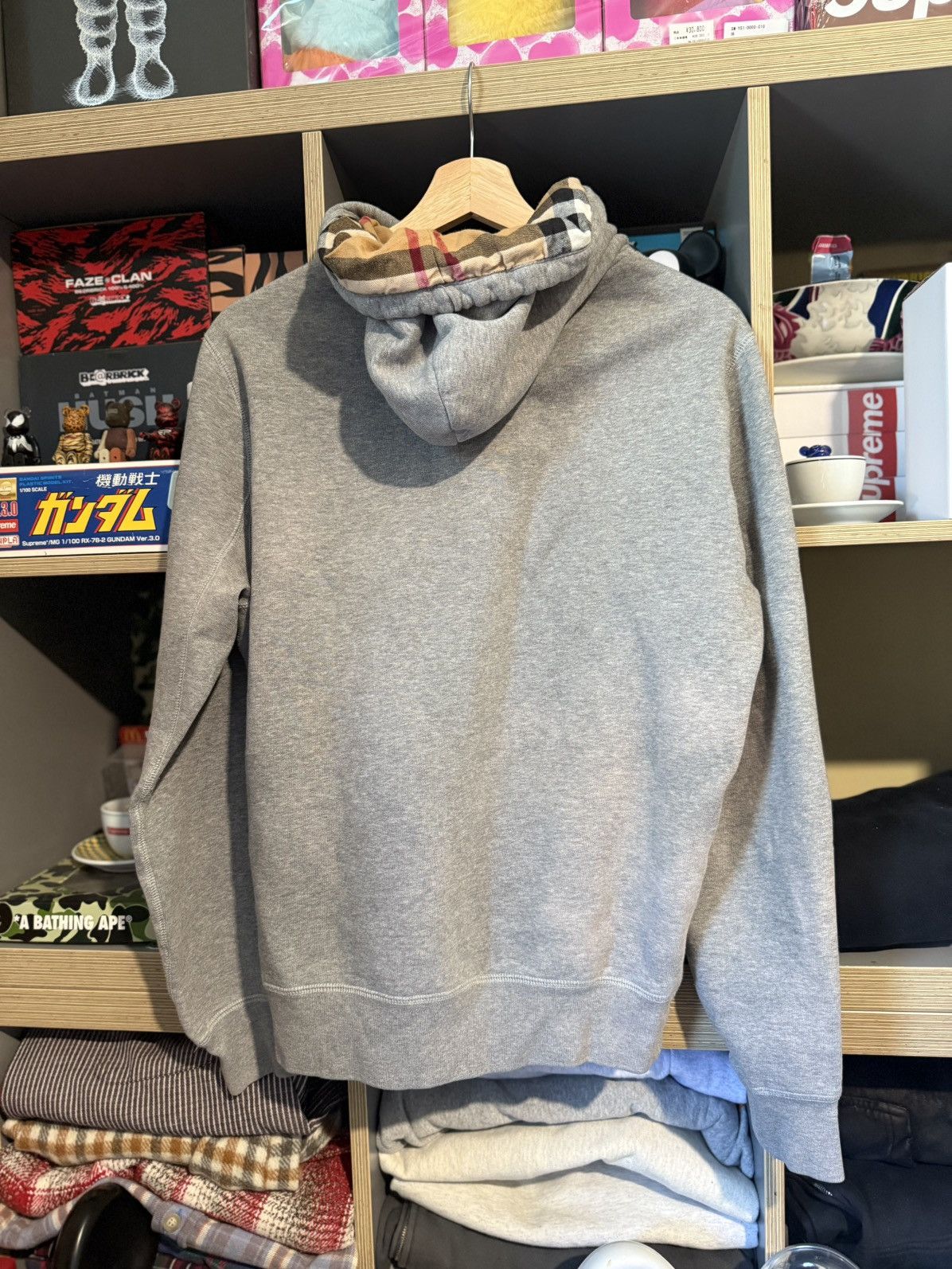 Burberry Burberry Grey Classic Logo Hoodie Size US M / EU 48-50 / 2 - 5 Thumbnail