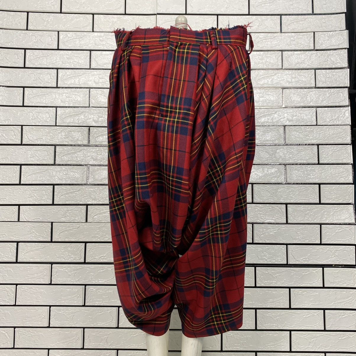 Comme des Garcons 🔥AD2005 Vintage Harem Pants Comme Des Garcons Plaid Tartan Size US 28 / EU 44 - 24 Thumbnail