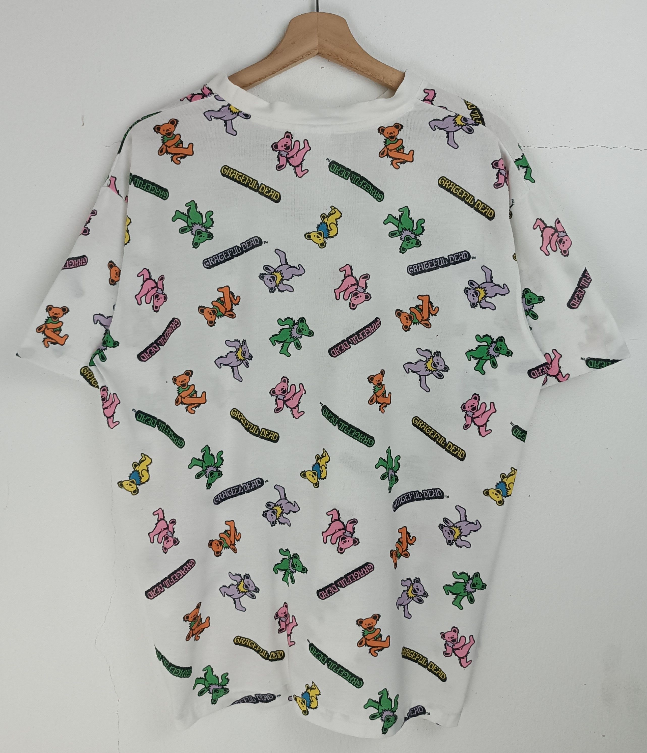 Grateful Dead VINTAGE GRATEFUL DEAD DANCING BEAR TEE PHISH DYLAN JOPLIN Size US L / EU 52-54 / 3 - 4 Thumbnail