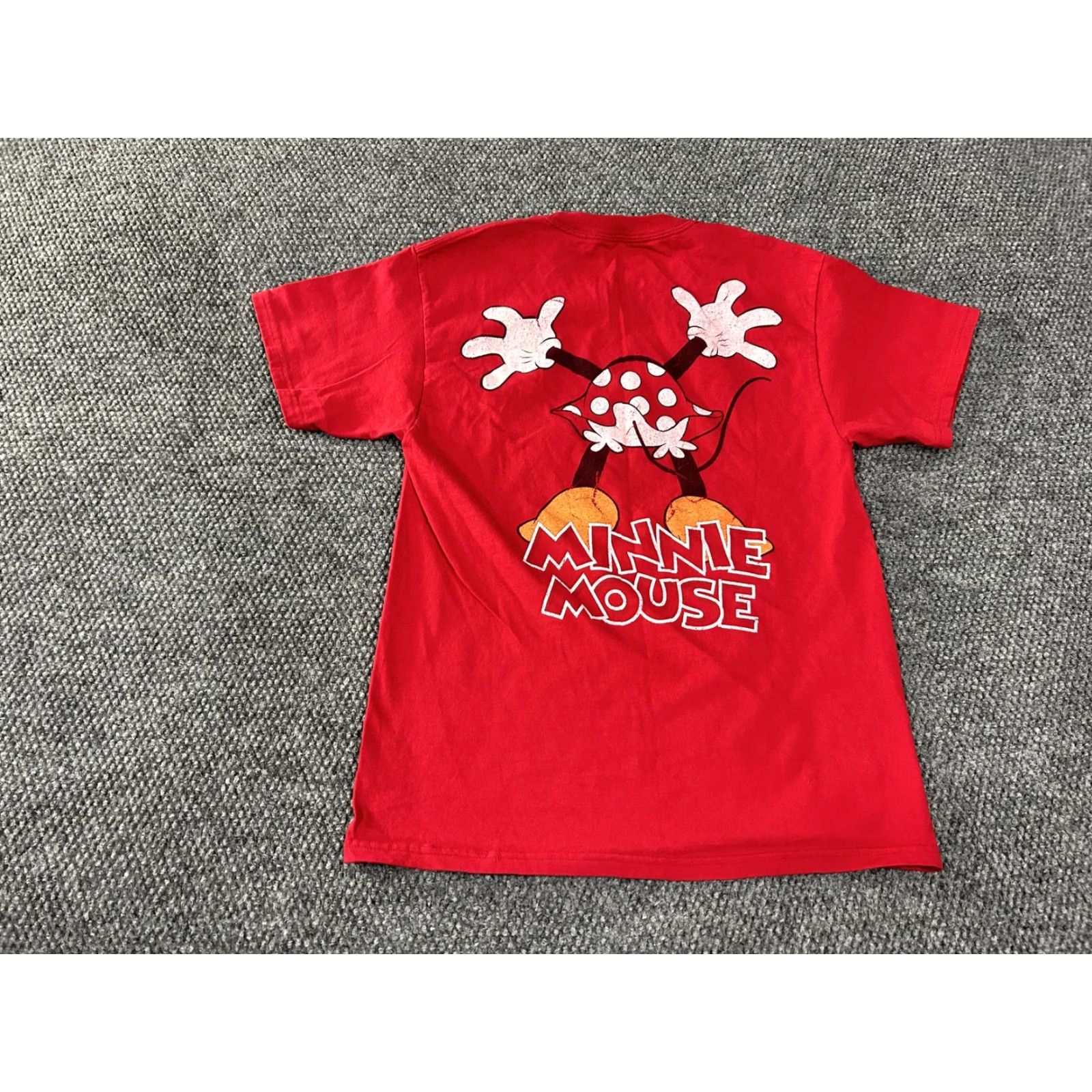 Disney Disney Minnie Mouse Shirt Mens Medium Red Double Sided Graphic Tee Hanes Size US M / EU 48-50 / 2 - 6 Thumbnail