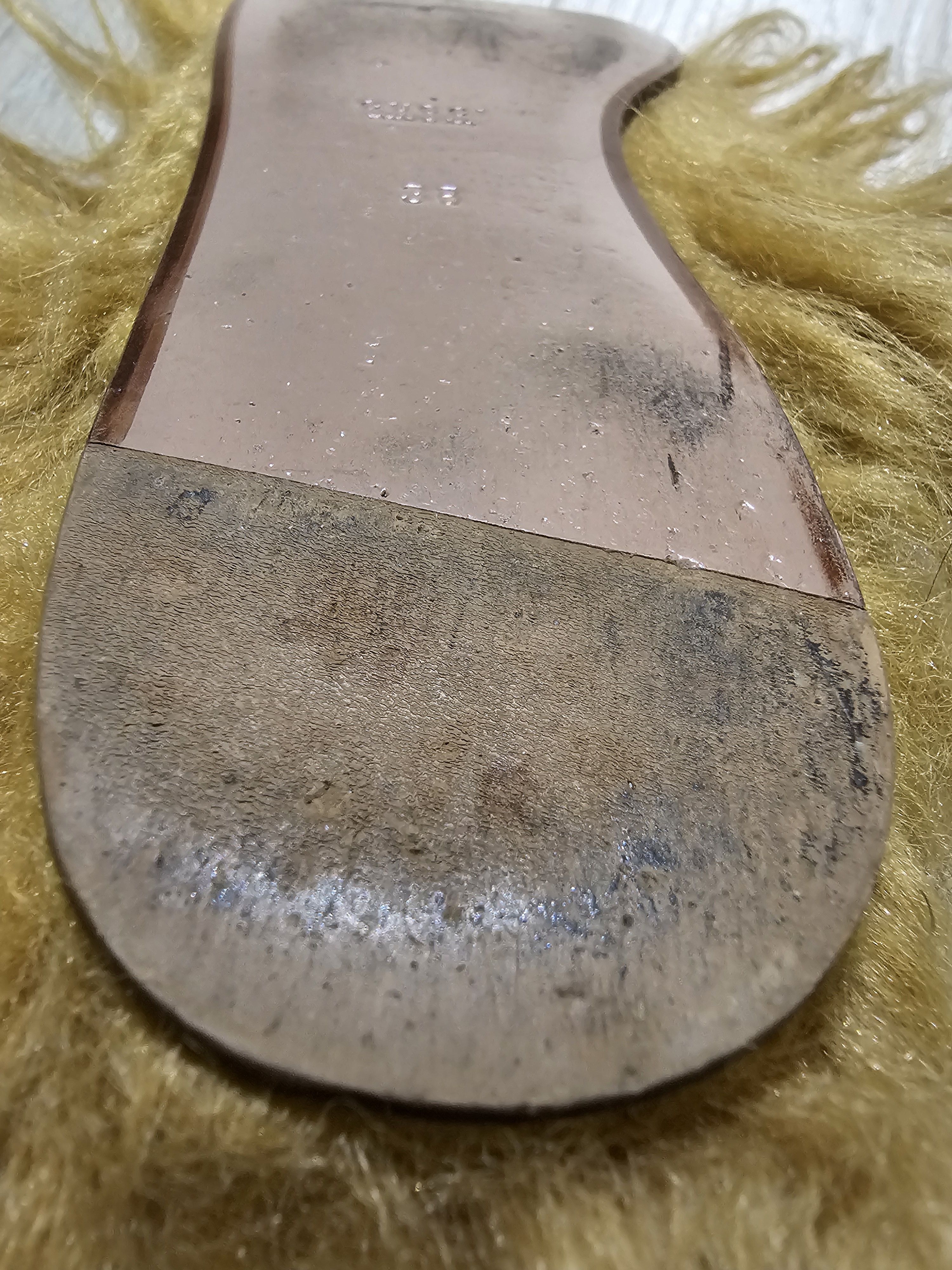 Gucci Gucci Princetown Horsebit Long Hair Slippers Size US 8 / IT 38 - 13 Thumbnail