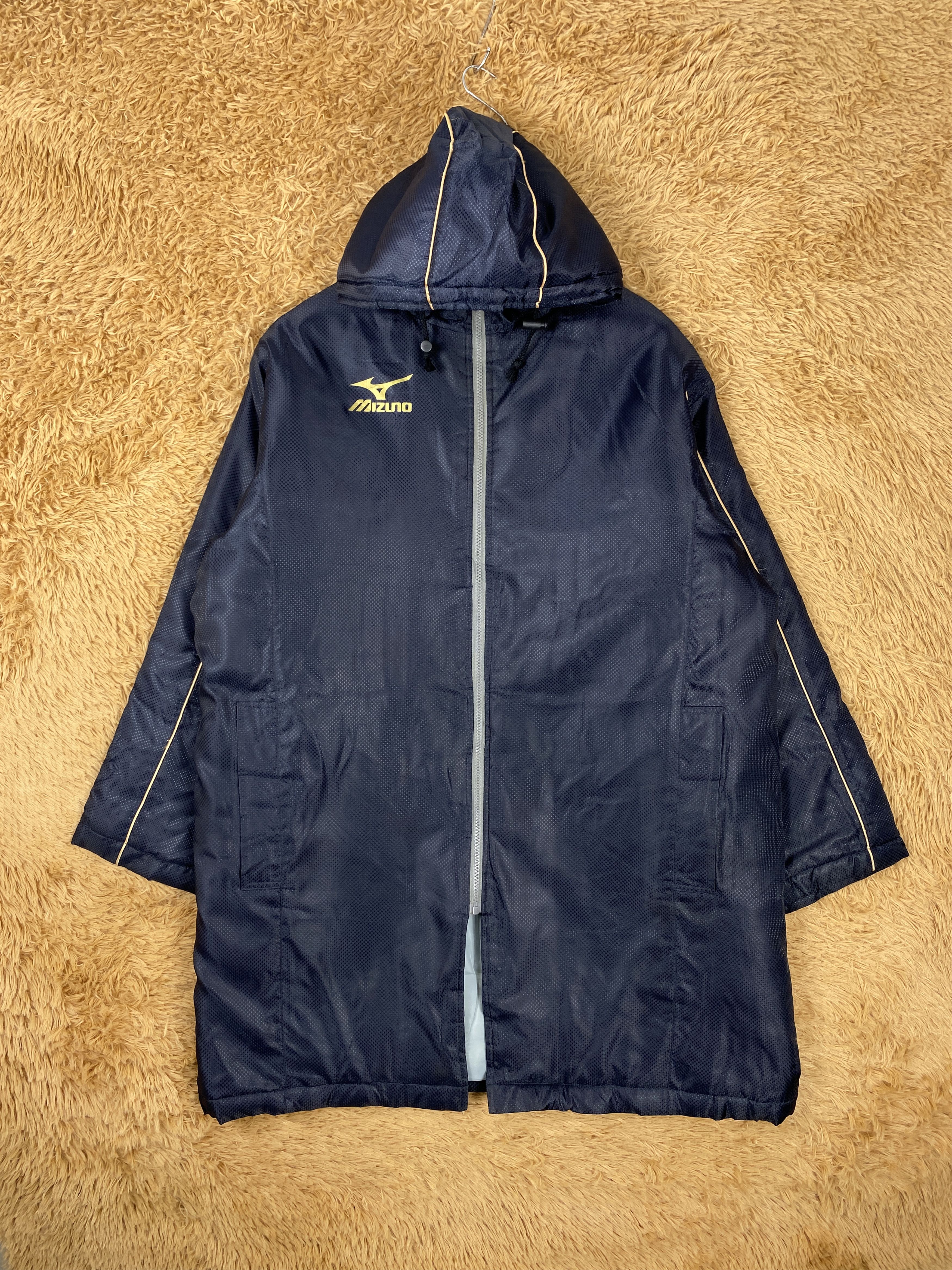 Mizuno Vintage Mizuno Hoodie Long Jacket J2142 Size US L / EU 52-54 / 3 - 1 Thumbnail