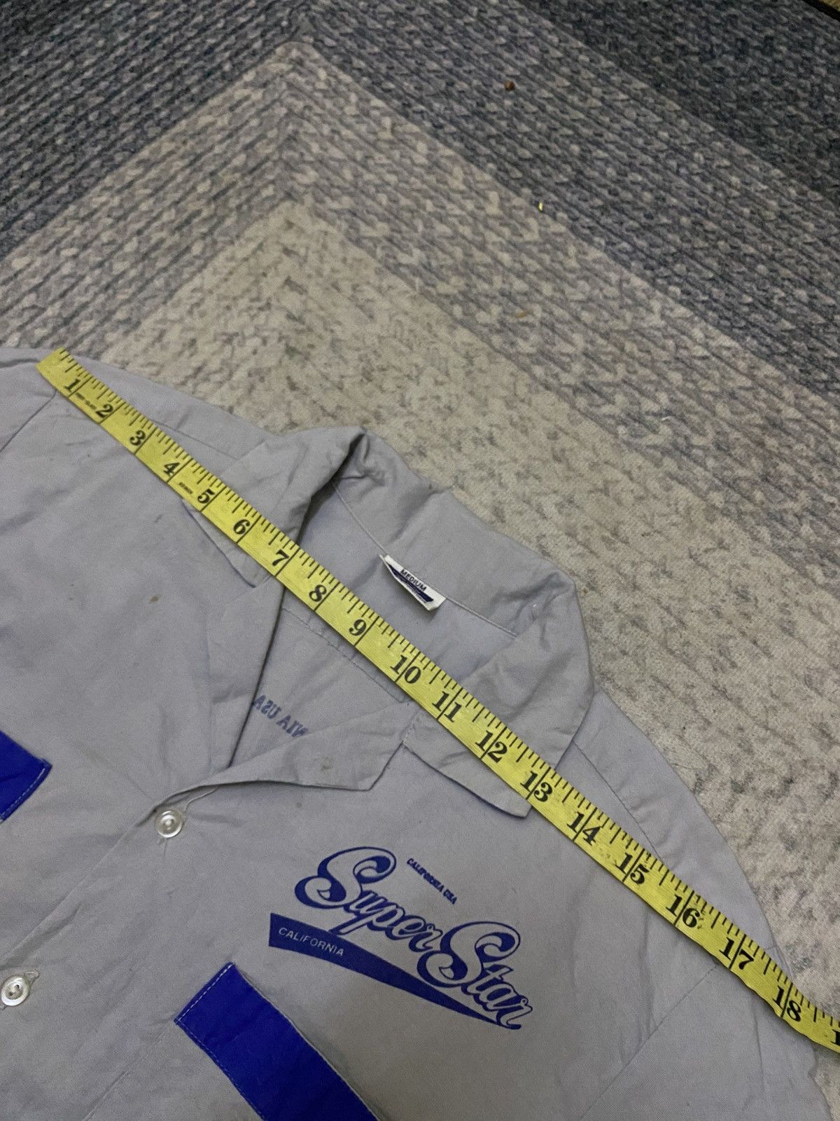 Surfside Supply Co. Vintage 90s Surf Side Super Star Rockabilly Bowling Shirt Size US M / EU 48-50 / 2 - 9 Thumbnail