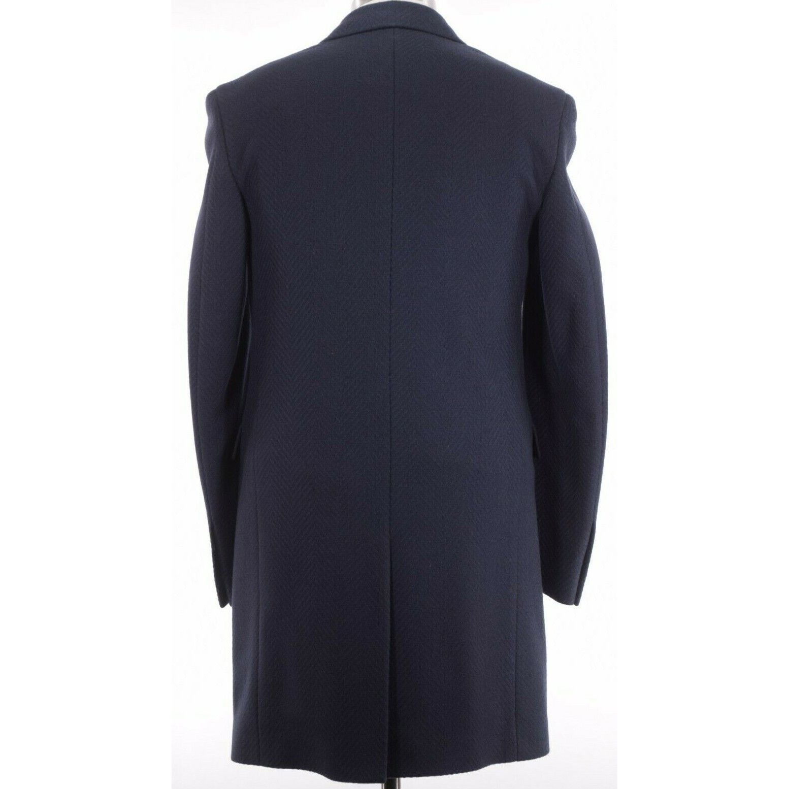 Luciano Barbera Luciano Barbera Jacket Size S US In Blue Wool Size US S / EU 44-46 / 1 - 4 Thumbnail