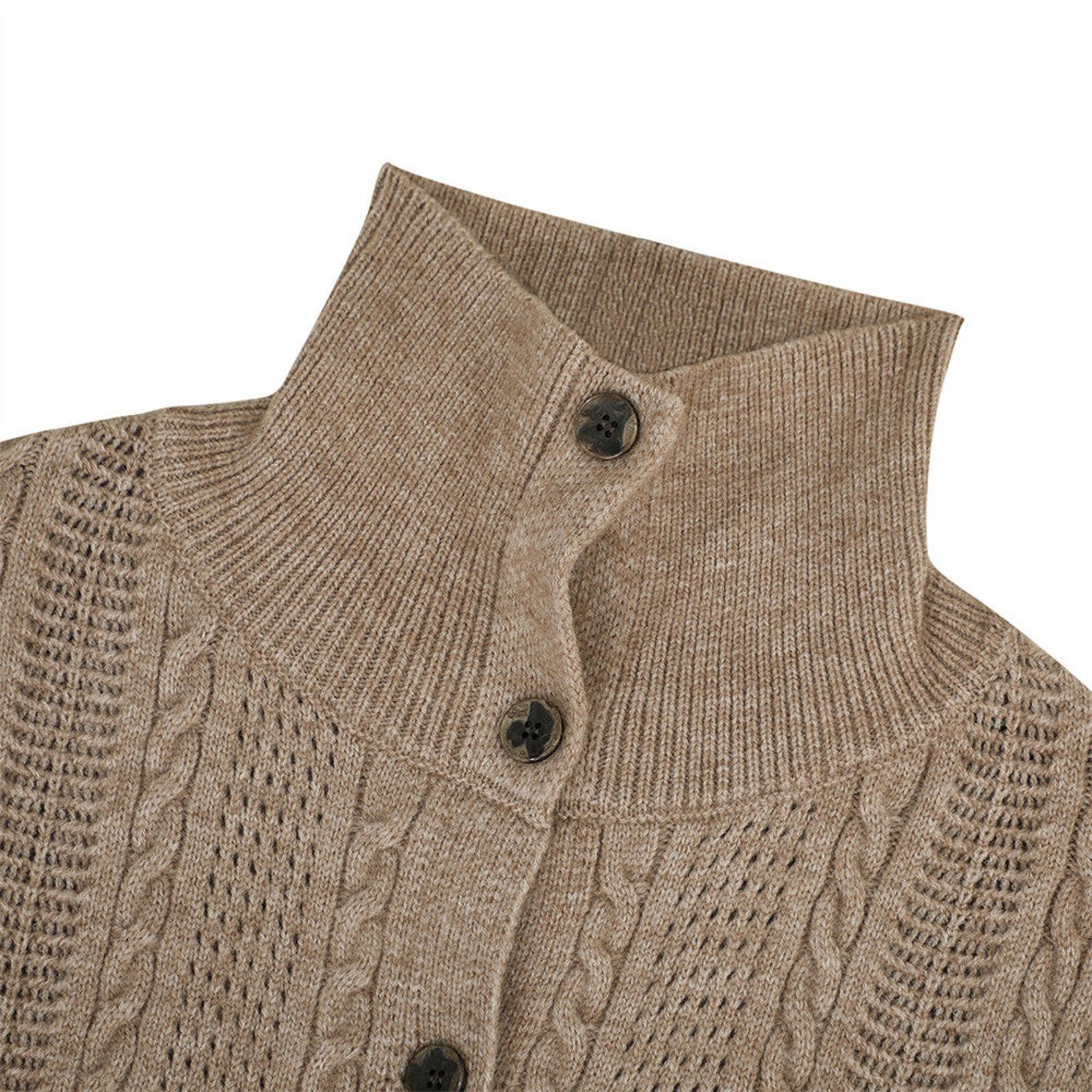 Other Men's Cable Knit Button-Up Sweater Size US M / EU 48-50 / 2 - 2 Thumbnail