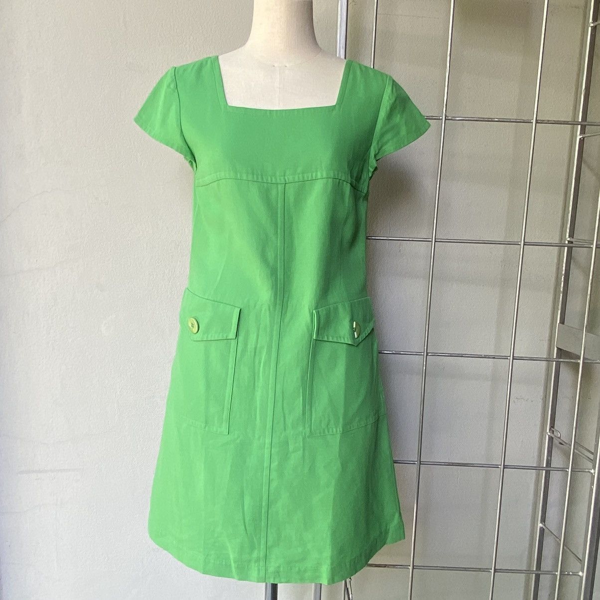 Yves Saint Laurent YVES Saint Laurent Green Dress Size XS / US 0-2 / IT 36-38 - 19 Thumbnail