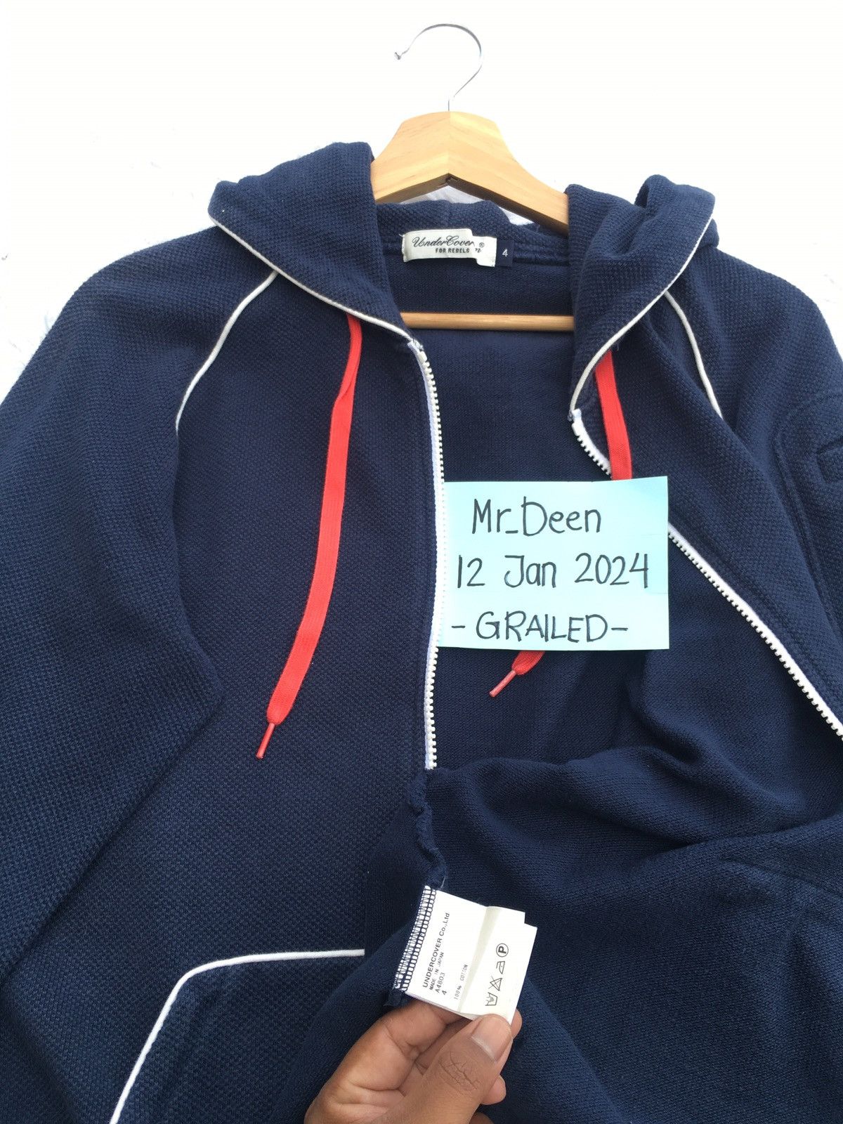 Undercover Rare Vintage Undercover for rebels Hoodie Size US M / EU 48-50 / 2 - 10 Thumbnail