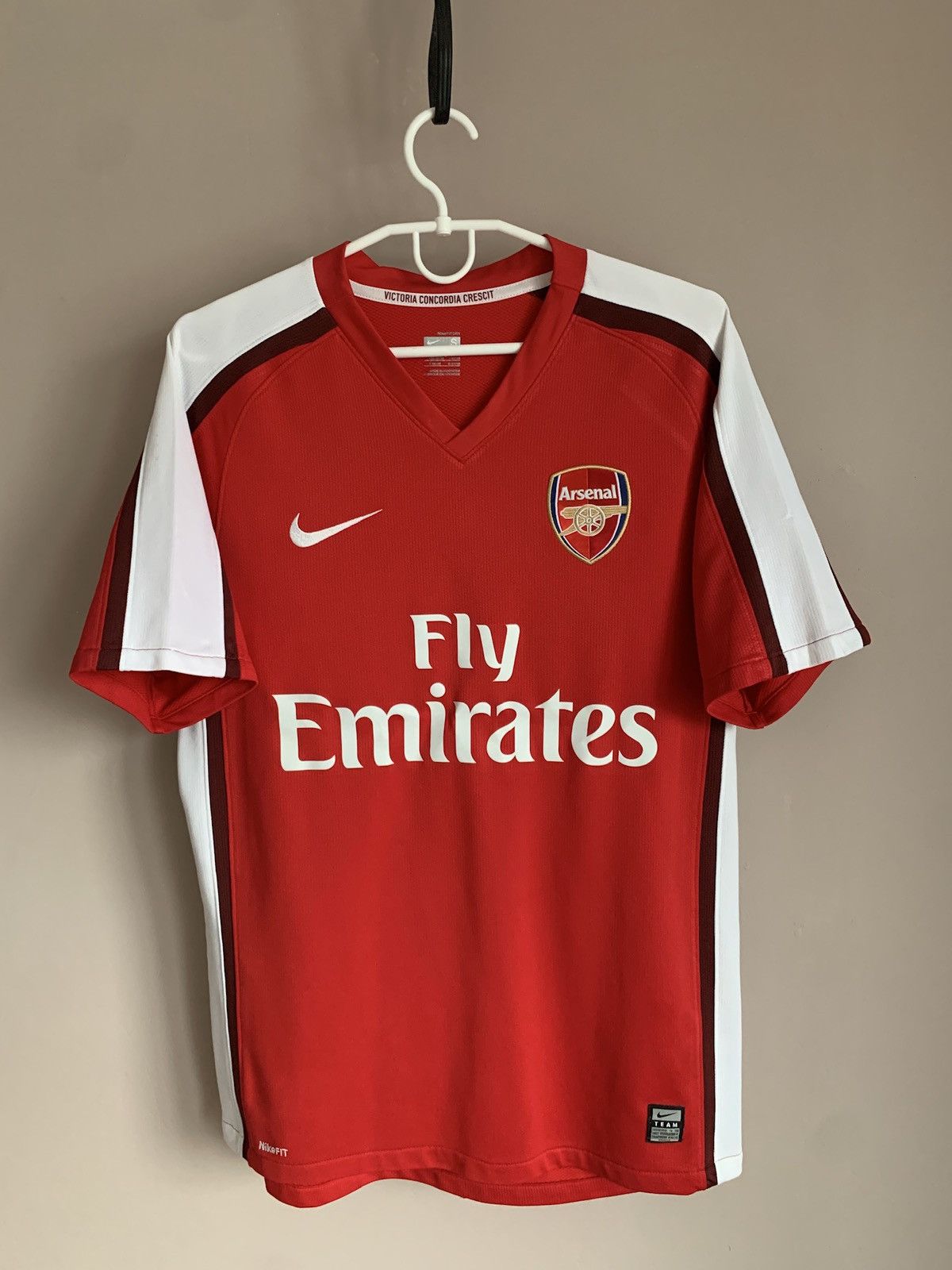 Nike Arsenal London 2008 Football Shirt Nike Vintage Soccer Retro Size US S / EU 44-46 / 1 - 1 Thumbnail