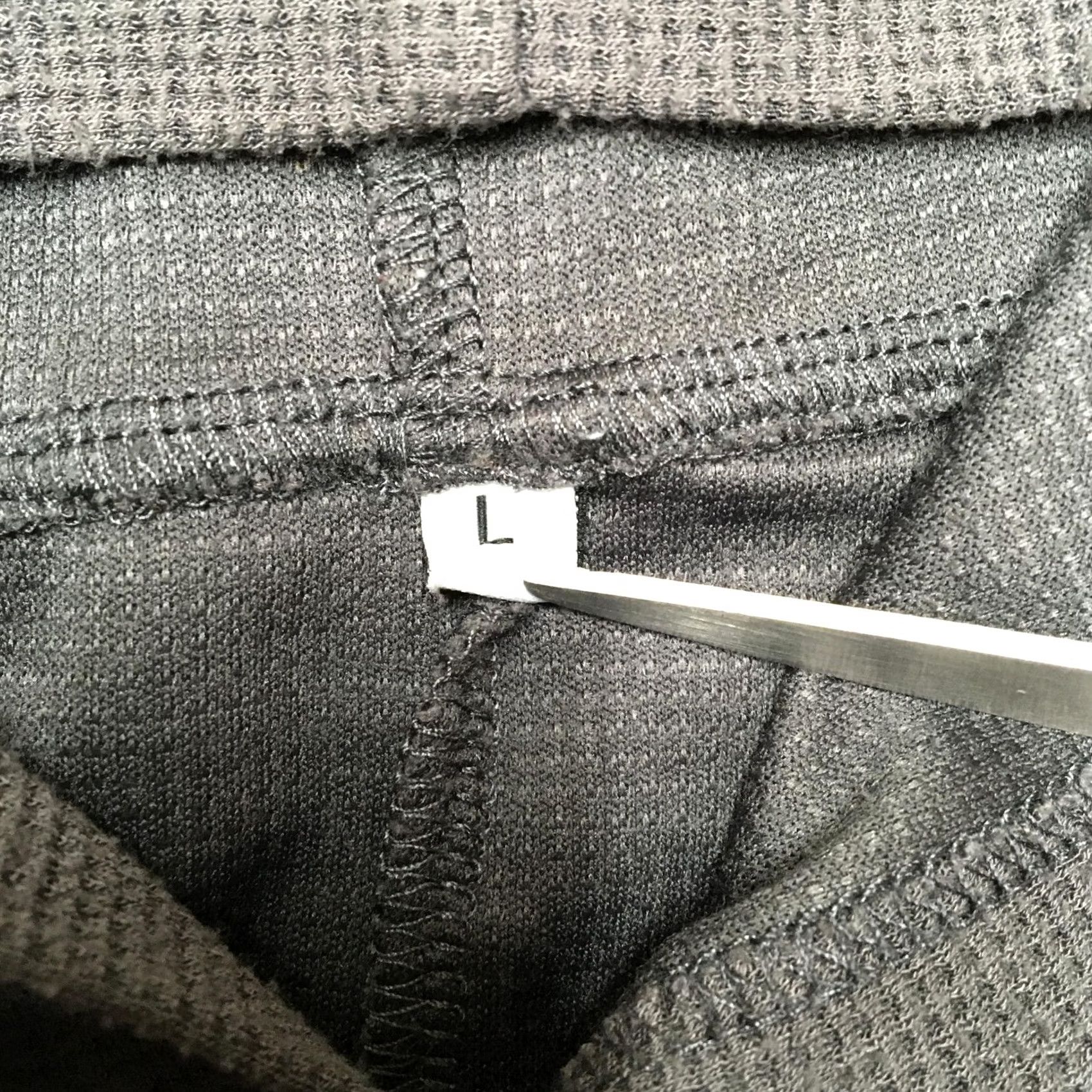 Vintage State & Liberty Brand Hoodie Mens Large Gray Lightweight Thermal Zip Pockets V-Neck Spring/Fall Regular Fit Size US L / EU 52-54 / 3 - 5 Thumbnail