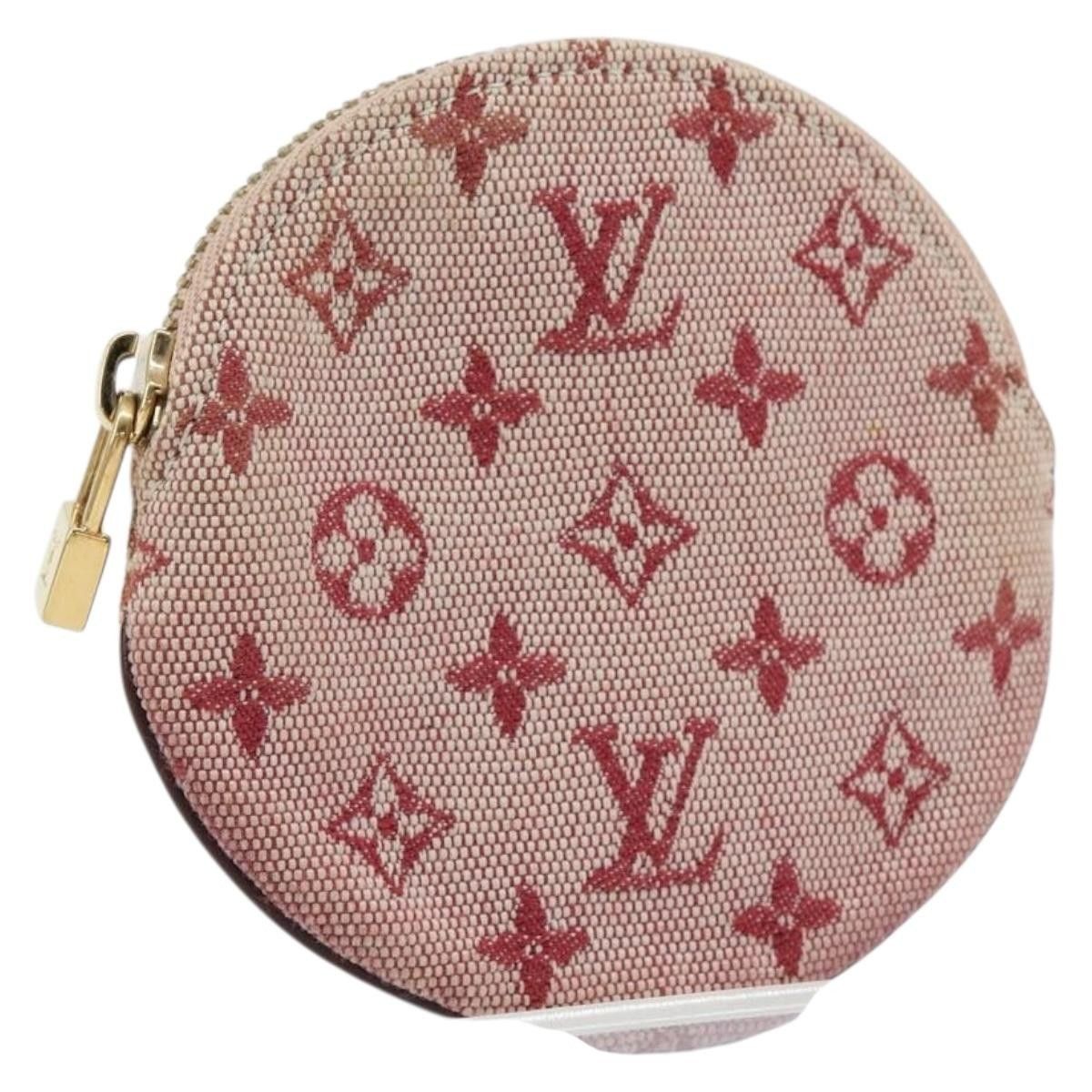 Louis Vuitton Louis Vuitton Round Coin Purse Mini Lin Size ONE SIZE - 1 Thumbnail