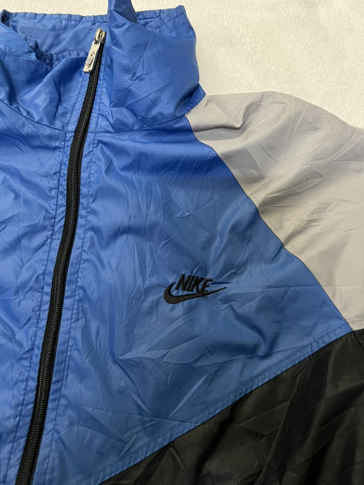 Nike Vintage 80s Nike blue tag Windbreaker Size US M / EU 48-50 / 2 - 5 Thumbnail
