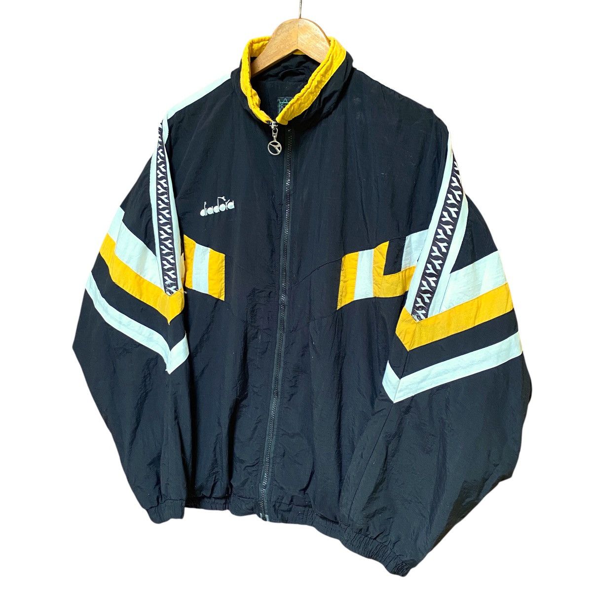 Converse × Vintage 🔥90s DIADORA TRAINER SPORT JACKET Size US L / EU 52-54 / 3 - 2 Thumbnail