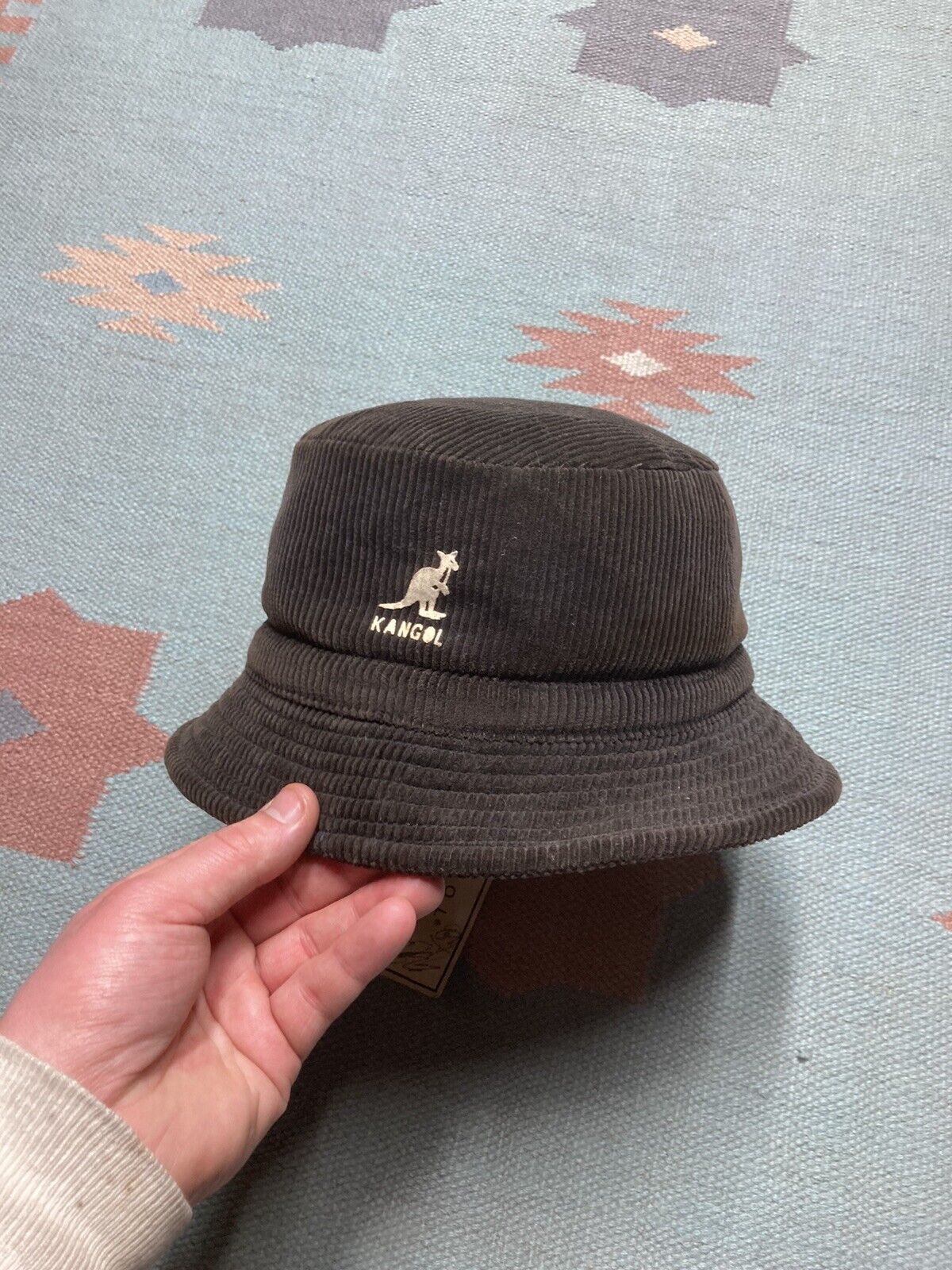 Kangol Streetwear Vintage kangol corduroy bucket hat hip hop Run DMC made in USA M NWT Grailed