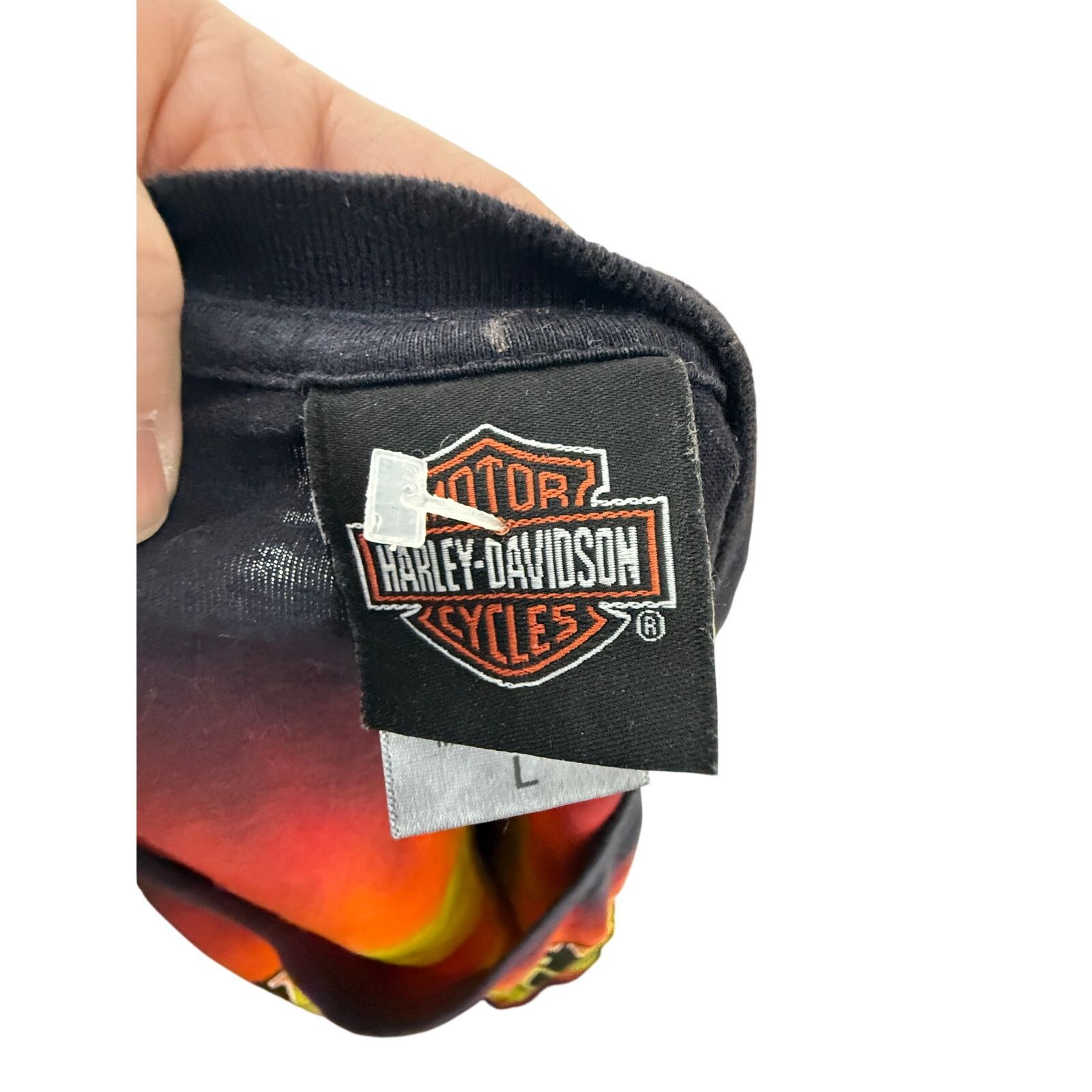 Harley Davidson Harley Davidson R. K. Stratman Double Sided Graphic Tee L Size US L / EU 52-54 / 3 - 3 Thumbnail
