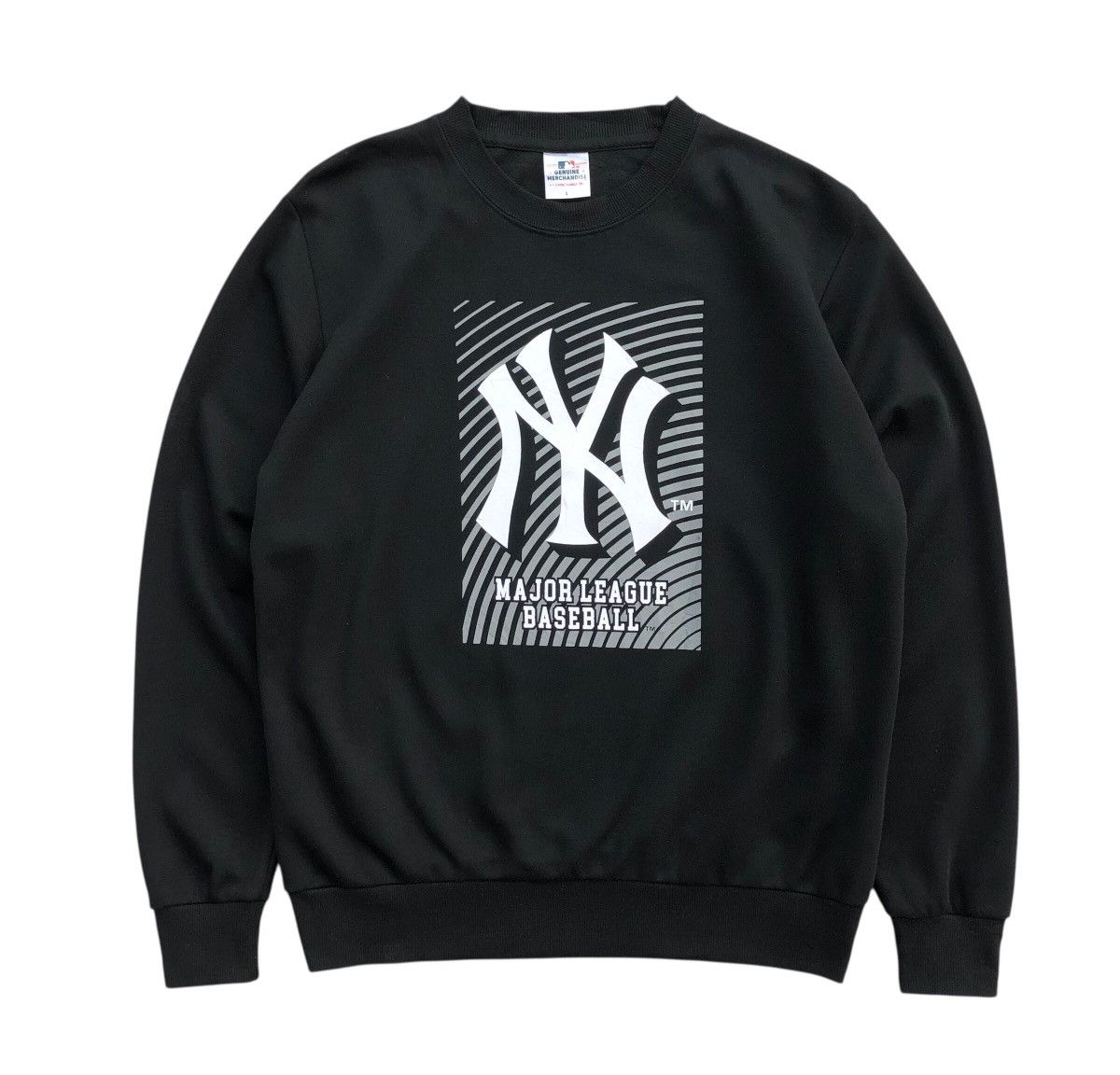 New York Yankees Vintage MLB New York Yankees Big Logo Crewneck Sweatshirt Size US L / EU 52-54 / 3 - 9 Thumbnail