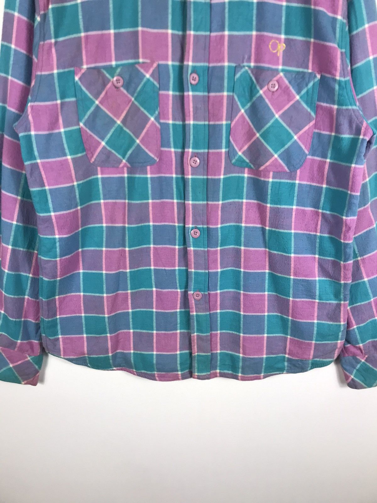 Ocean Pacific ⚡️Vintage Ocean Pacific SunWear Button Up Long Sleeve Size US L / EU 52-54 / 3 - 5 Thumbnail