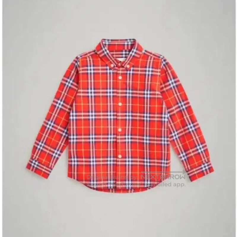 Burberry Burberry Color Block Cotton Women's Shirt. Size S / US 4 / IT 40 - 1 Thumbnail