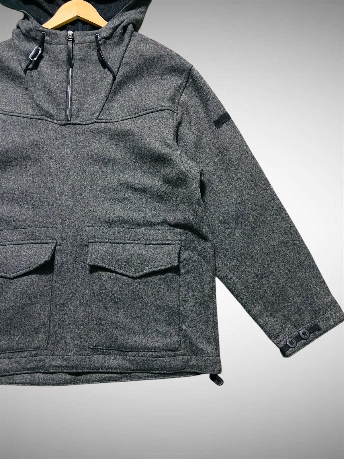 Gap Vintage Gap Pullover Double Pocket Wool/Nylon Jacket Size US L / EU 52-54 / 3 - 5 Thumbnail
