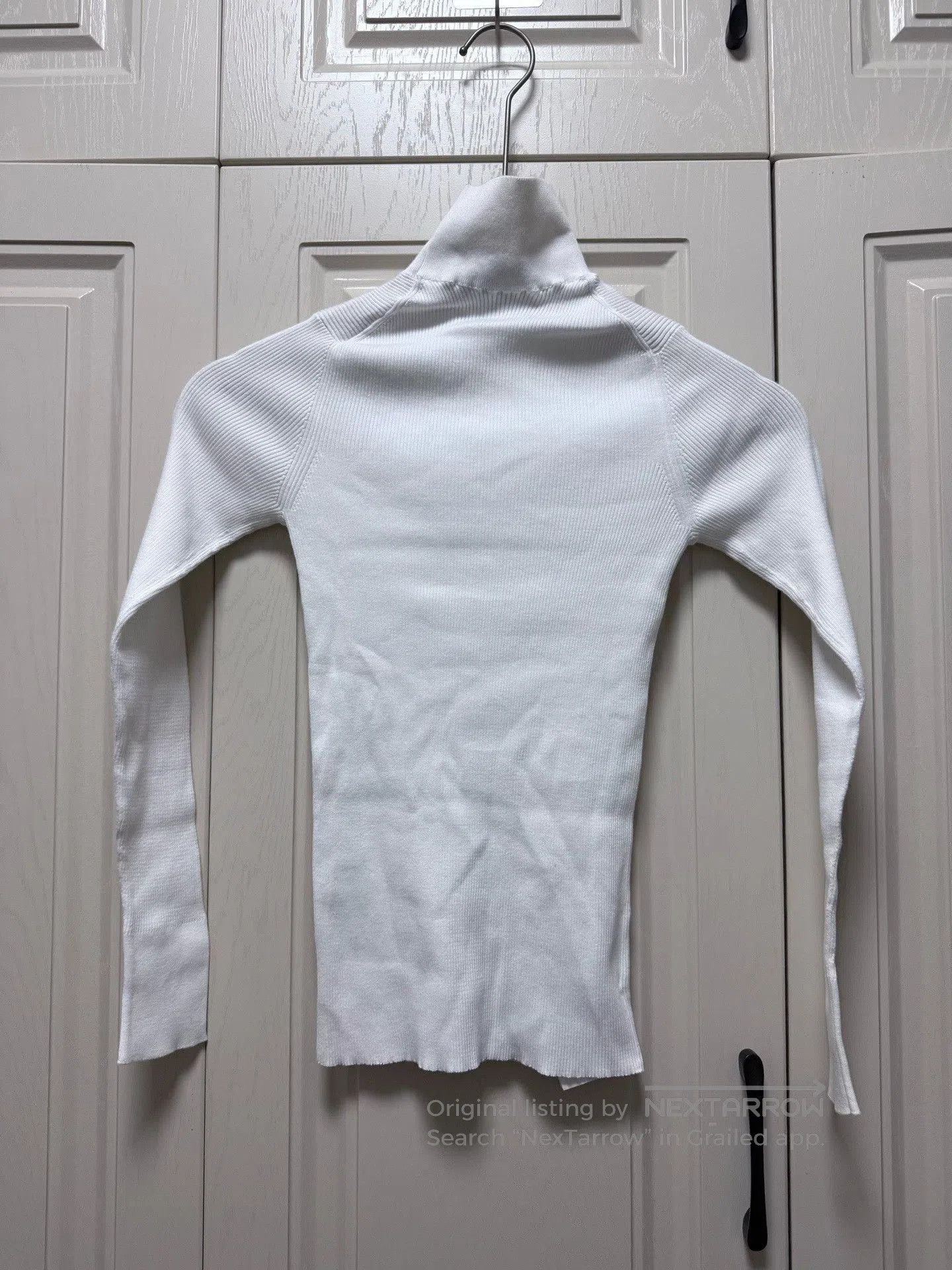 Prada Prada Women's High Neck Logo Sweater. Size XS / US 0-2 / IT 36-38 - 2 Thumbnail