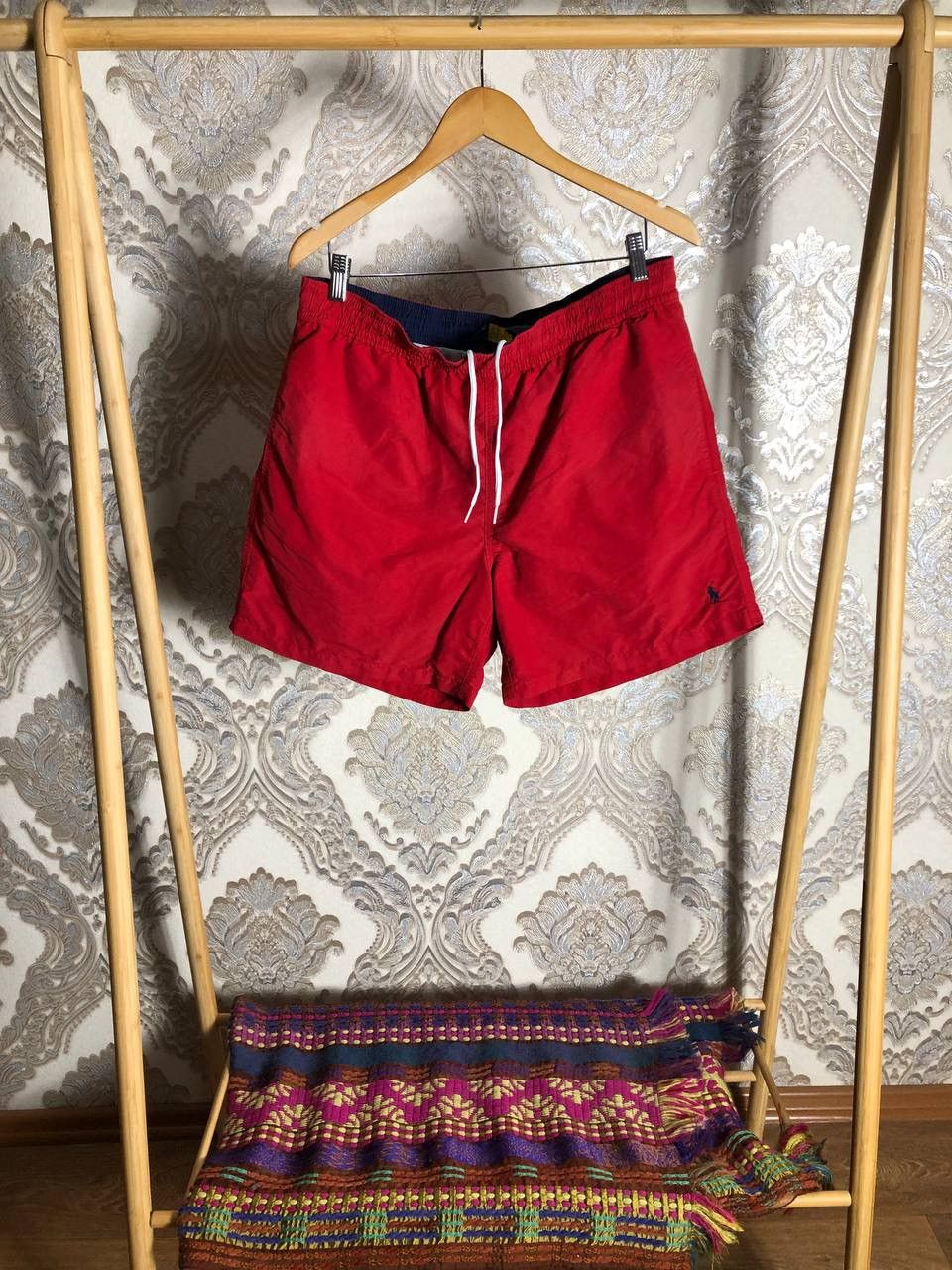 Polo Ralph Lauren VINTAGE POLO RALPH LAUREN NYLON RETRO SHORTS CASUAL Y2K 90s Size US 34 / EU 50 - 1 Thumbnail