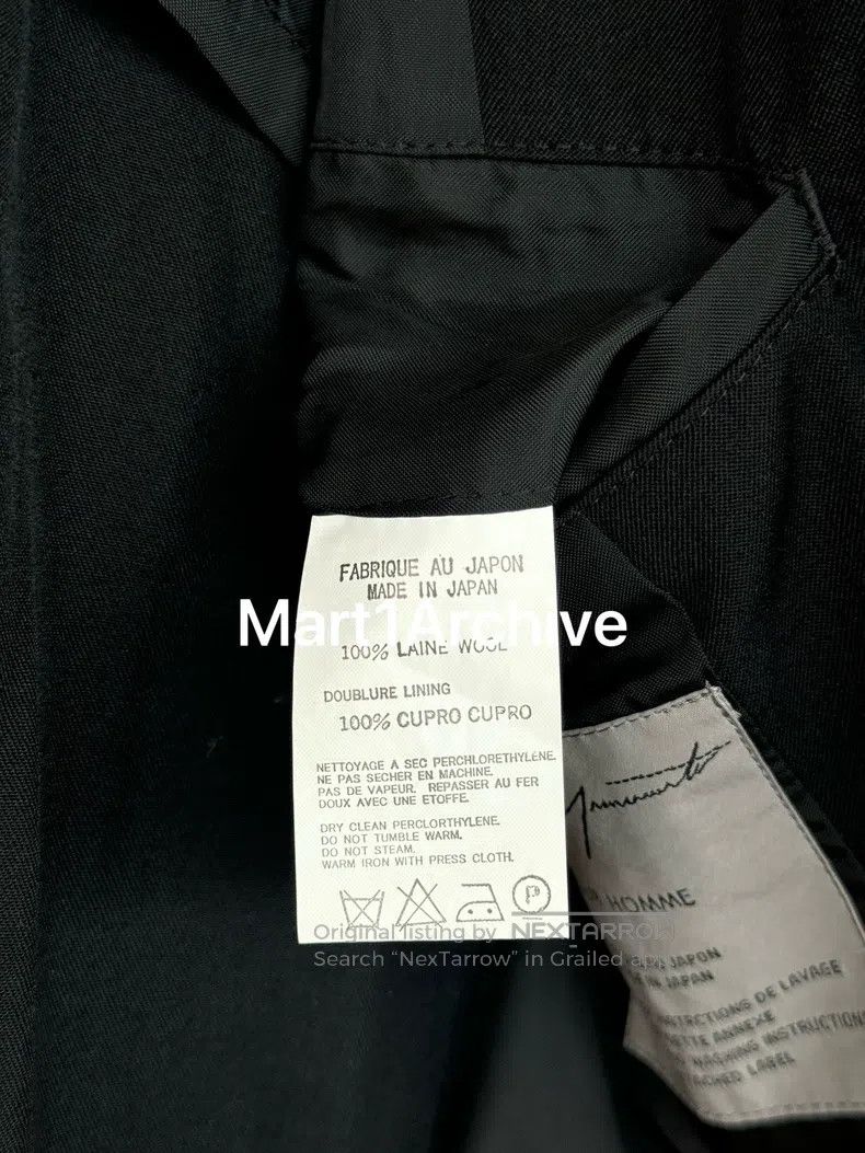 Yohji Yamamoto YOHJI YAMAMOTO Standing Actress Embroidered Trench Coat Size L / US 10 / IT 46 - 9 Thumbnail