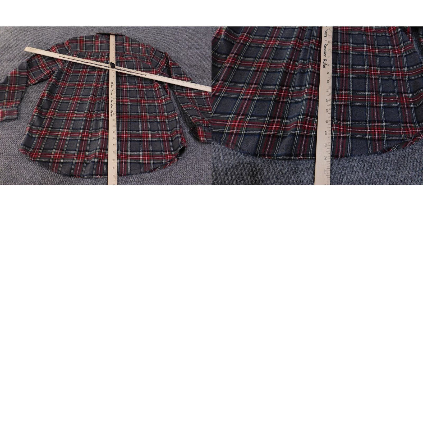 Vintage Woolrich Shirt Mens XL Gray Red Plaid Flannel Button-Up Long Sleeve Outdoors Size US XL / EU 56 / 4 - 9 Thumbnail