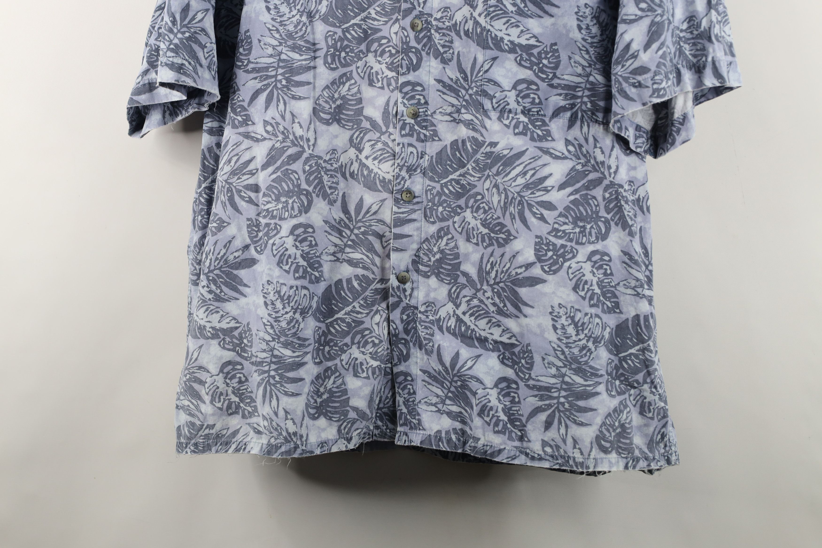 Vintage Vintage 90s Streetwear Palm Leaf Hawaiian Luau Button Shirt Size US L / EU 52-54 / 3 - 3 Thumbnail