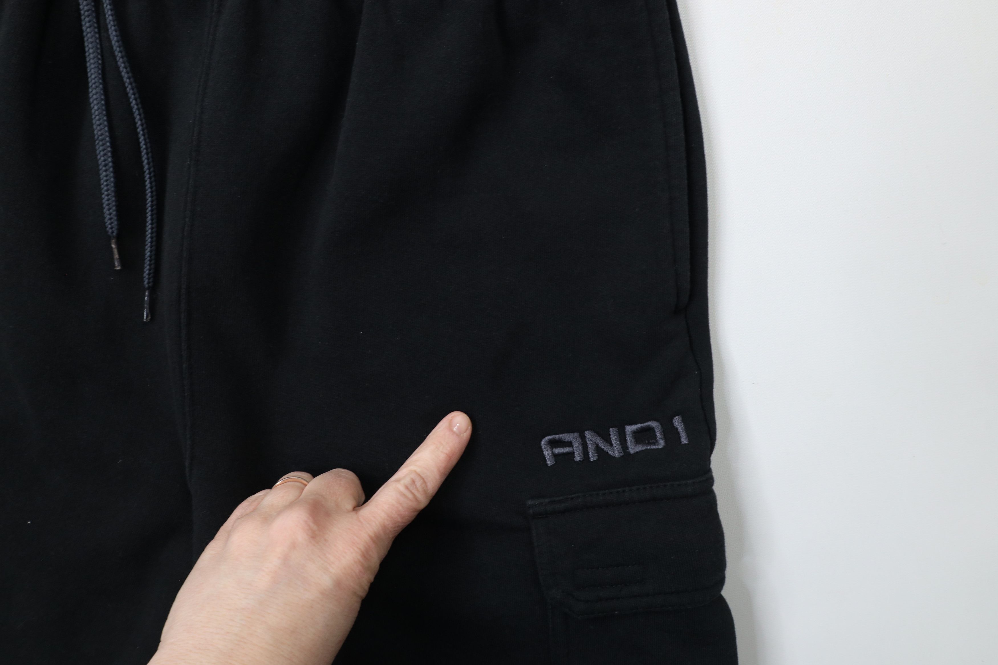 Vintage Vintage 90s Y2K And1 And One Basketball Cargo Sweatpants Size US 34 / EU 50 - 6 Thumbnail