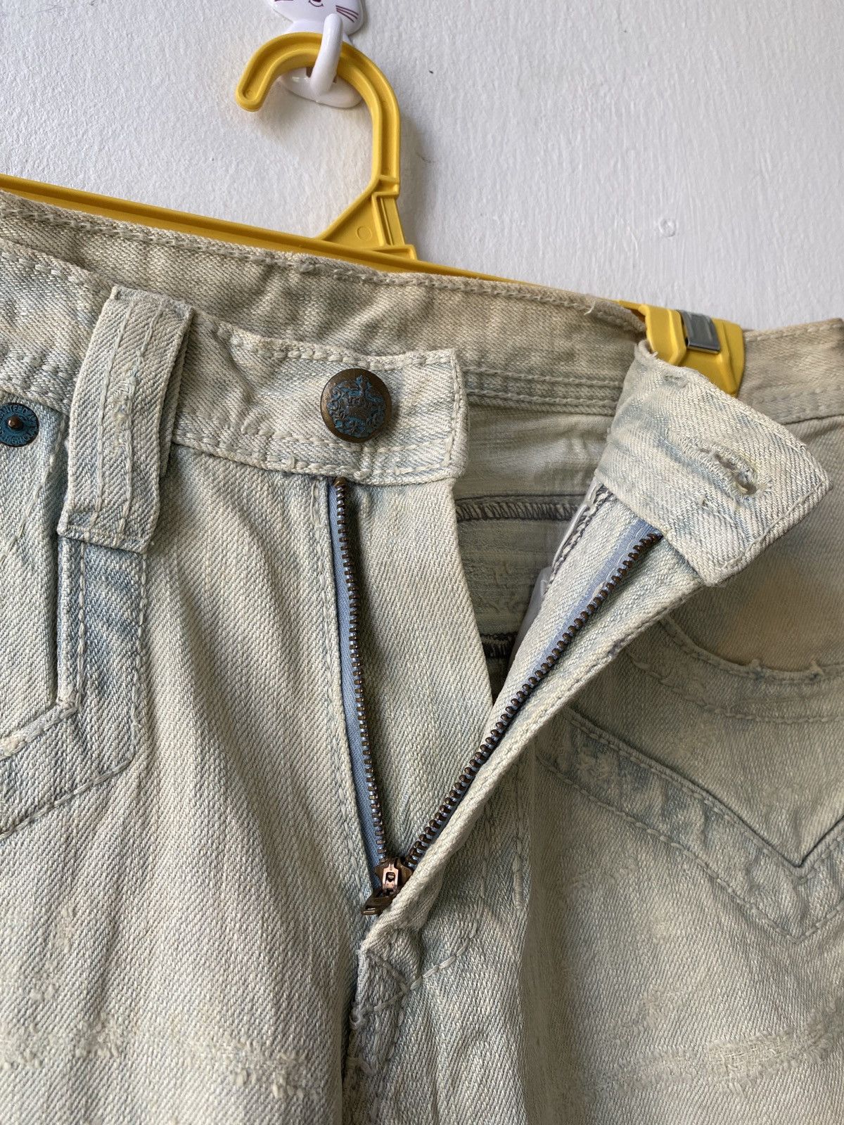 Army Of Me Japanese Brand Army Of No Distressed Denim Size US 30 / EU 46 - 10 Thumbnail