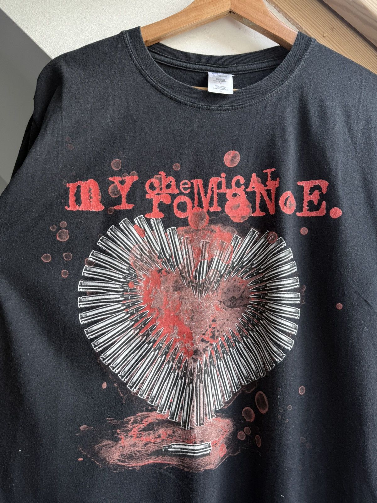 My Chemical Romance My Chemical Romance Bloody Angel Vintage T-Shirt SS Tee Size US L / EU 52-54 / 3 - 2 Thumbnail