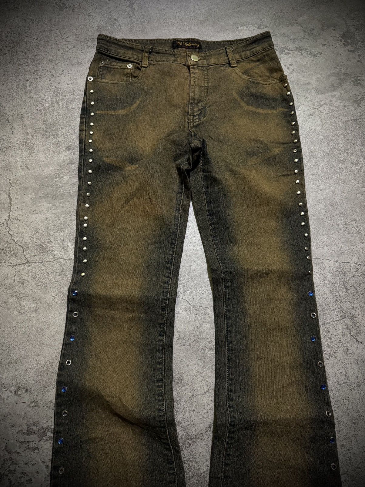 Hysteric Glamour Y2k Hat Balboning ifsixwasnine style bootcut jeans Size US 28 / EU 44 - 3 Thumbnail
