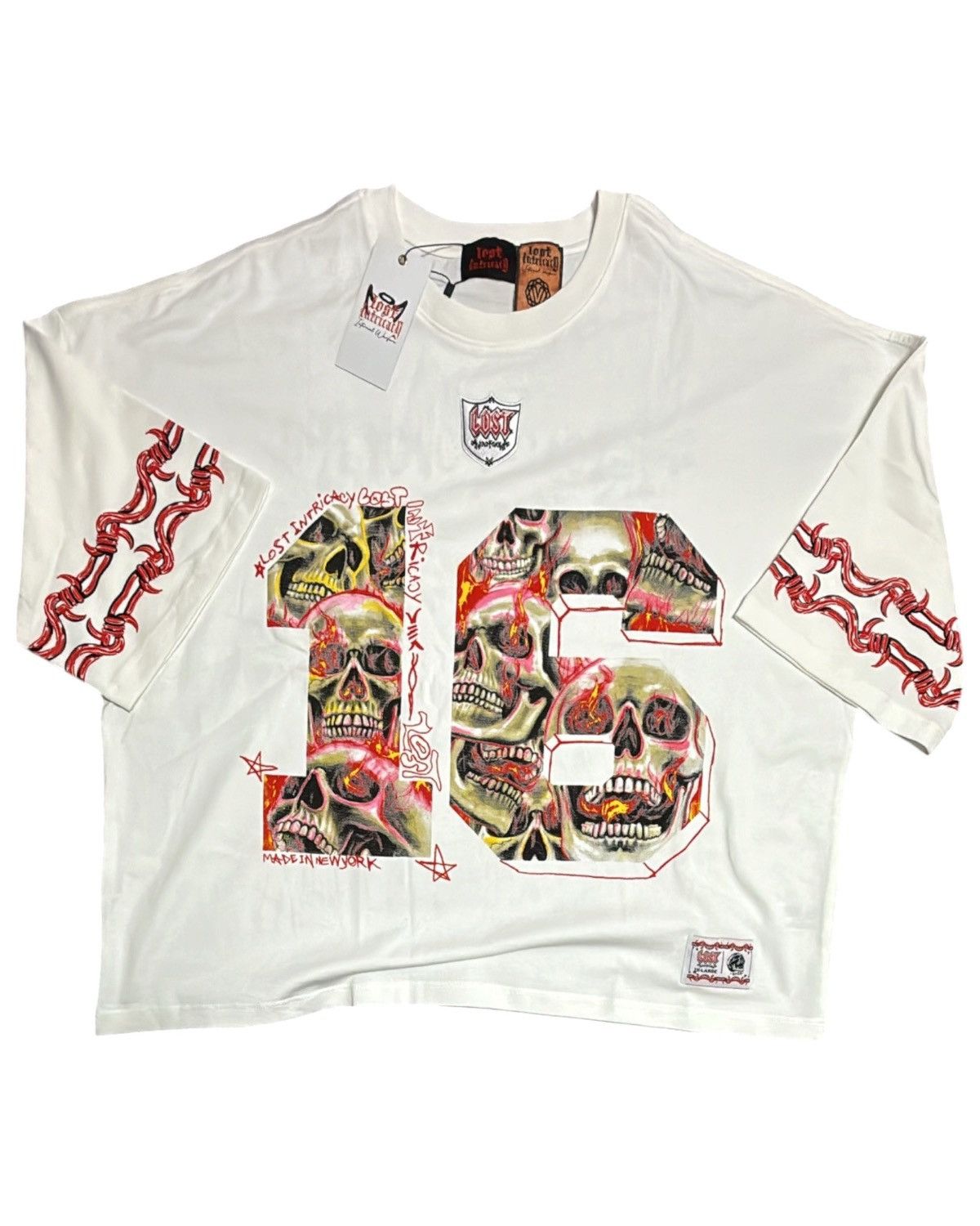 LOST INTRICACY Lost Intricacy White [20]16 Jersey XXL Size US XXL / EU 58 / 5 - 1 Thumbnail