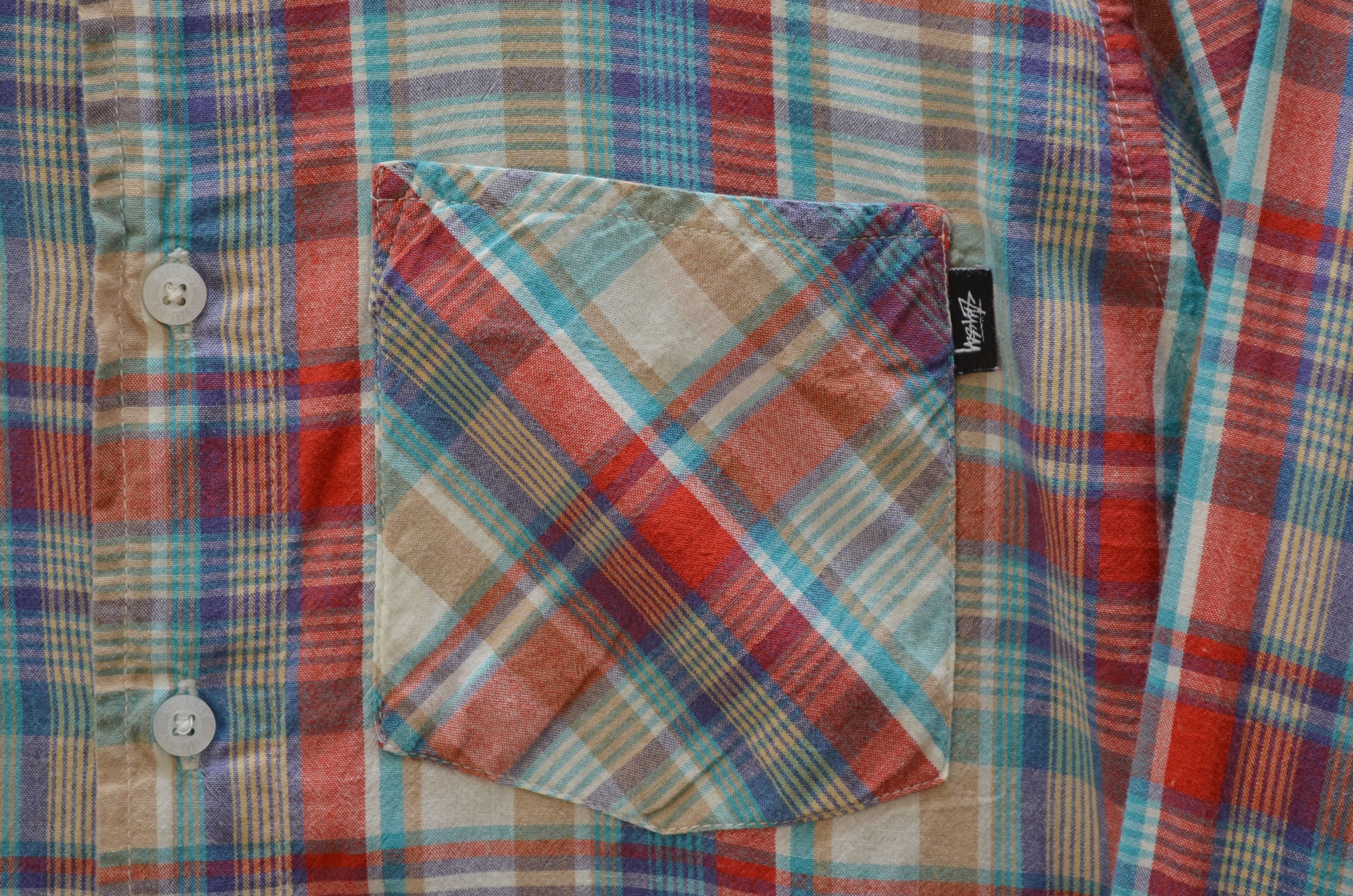 Designer × Stussy Stussy Check Shirt Size S Streetwear RARE Size US S / EU 44-46 / 1 - 4 Thumbnail