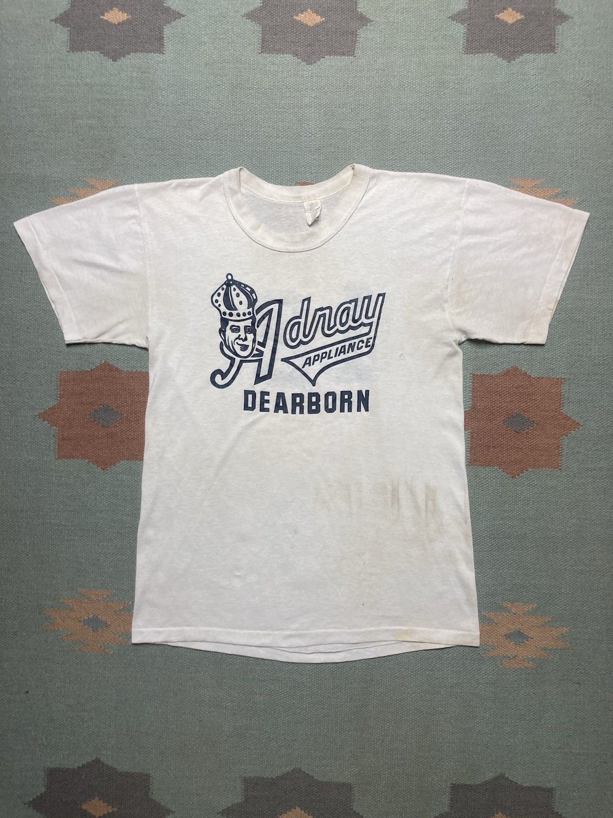Vintage 80s graphic t shirt Adray Appliance Dearborn Michigan large Size US L / EU 52-54 / 3 - 1 Thumbnail