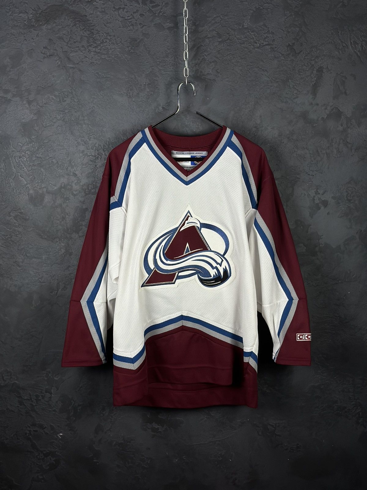 Vintage Colorado Avalanche CCM NHL Hockey Jersey